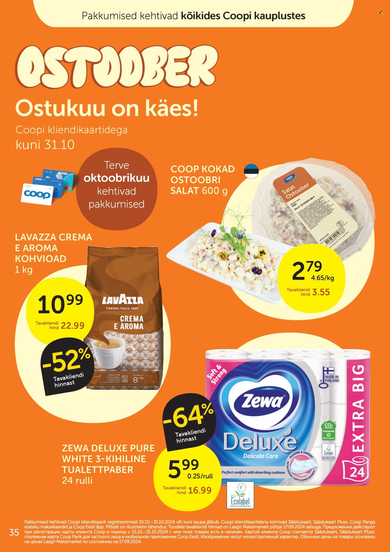 Coop kliendileht - 22.10.2024 - 28.10.2024. Lehekülg 35