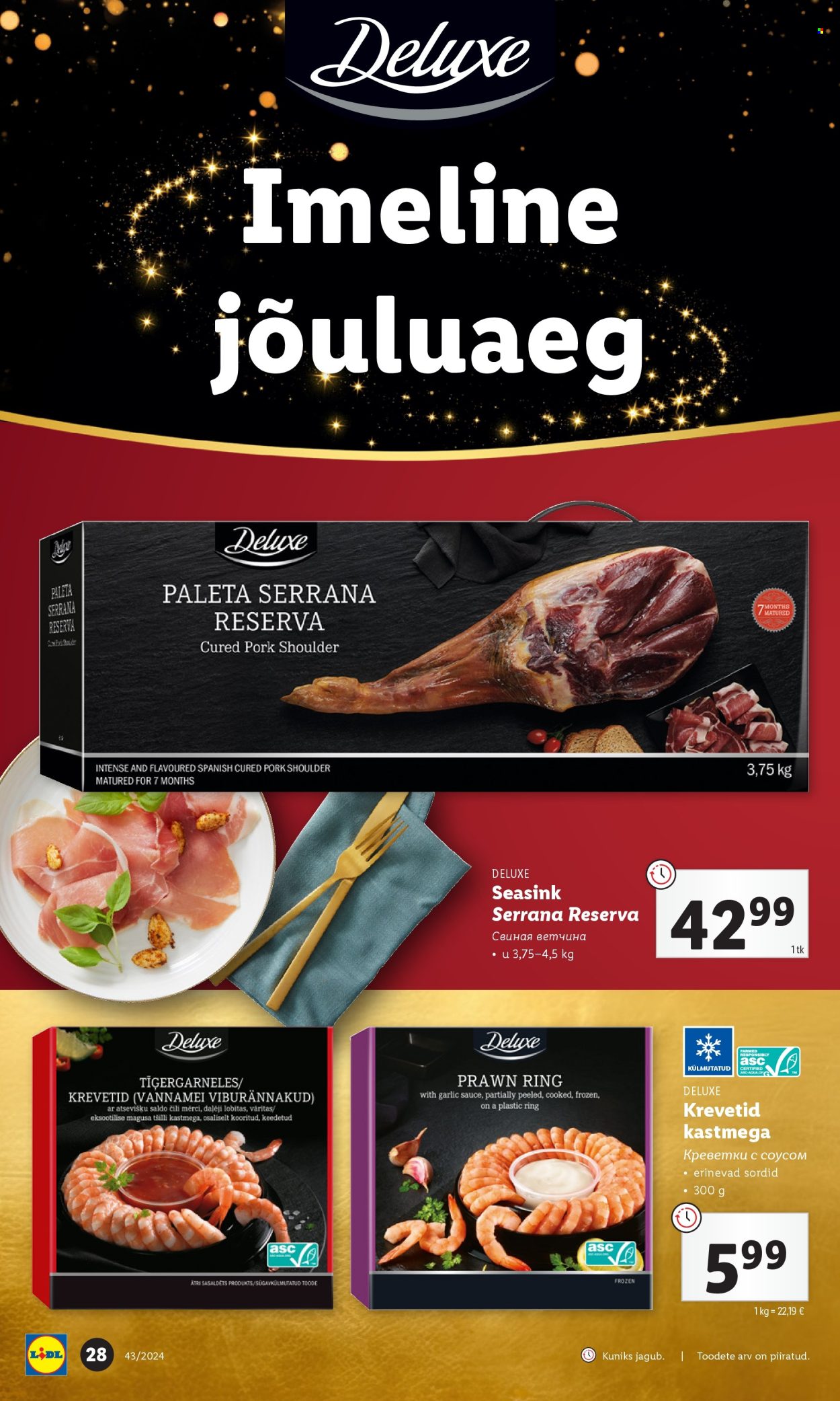 Lidl kliendileht - 24.10.2024 - 27.10.2024. Lehekülg 28
