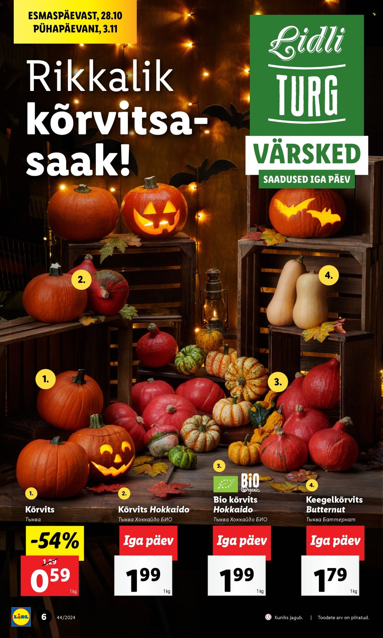 Lidl kliendileht - 28.10.2024 - 03.11.2024. Lehekülg 6