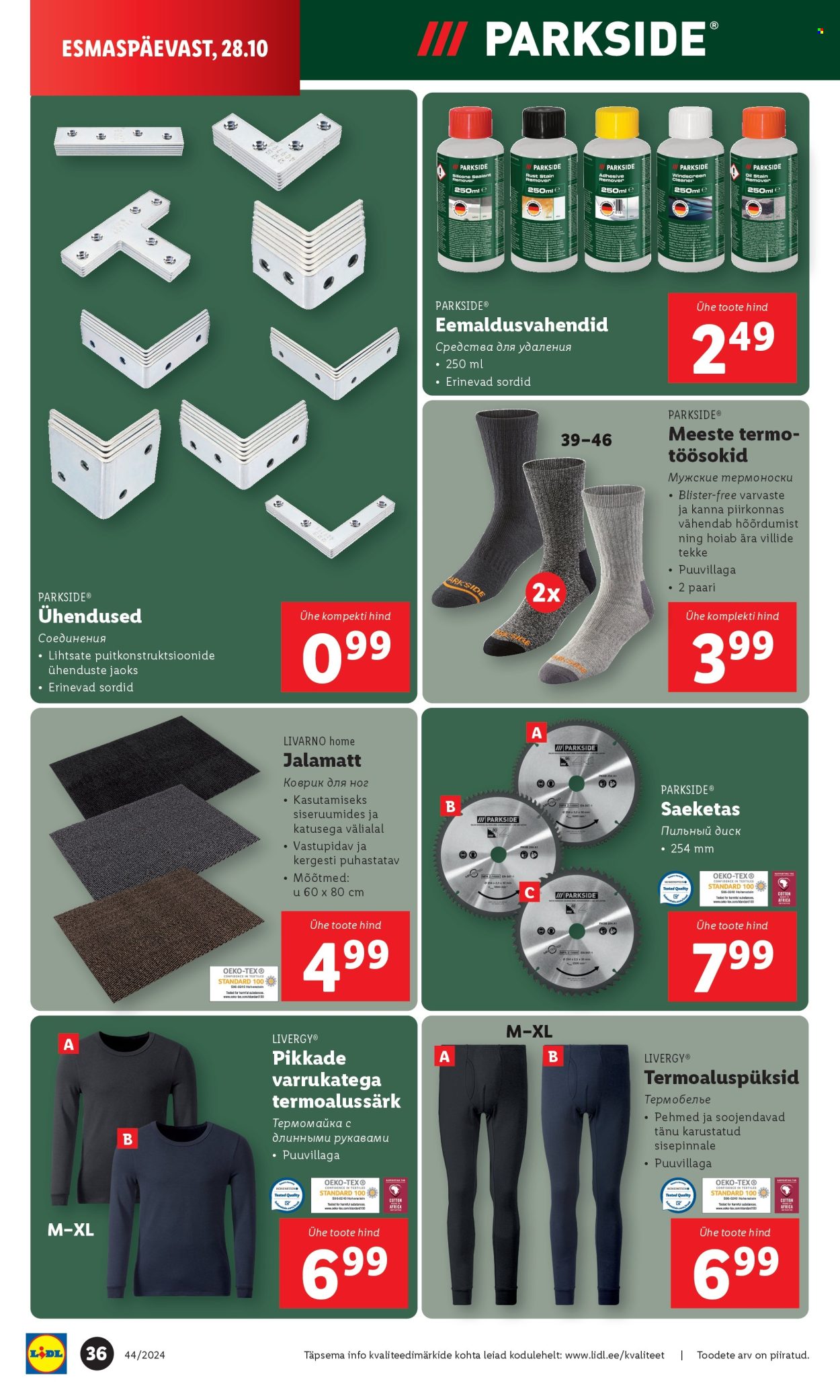 Lidl kliendileht - 28.10.2024 - 03.11.2024. Lehekülg 36