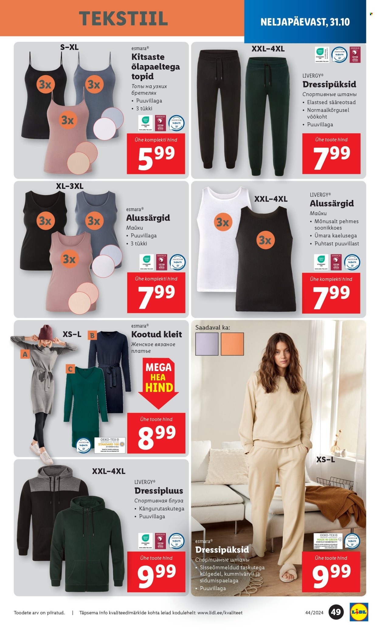 Lidl kliendileht - 28.10.2024 - 03.11.2024. Lehekülg 49