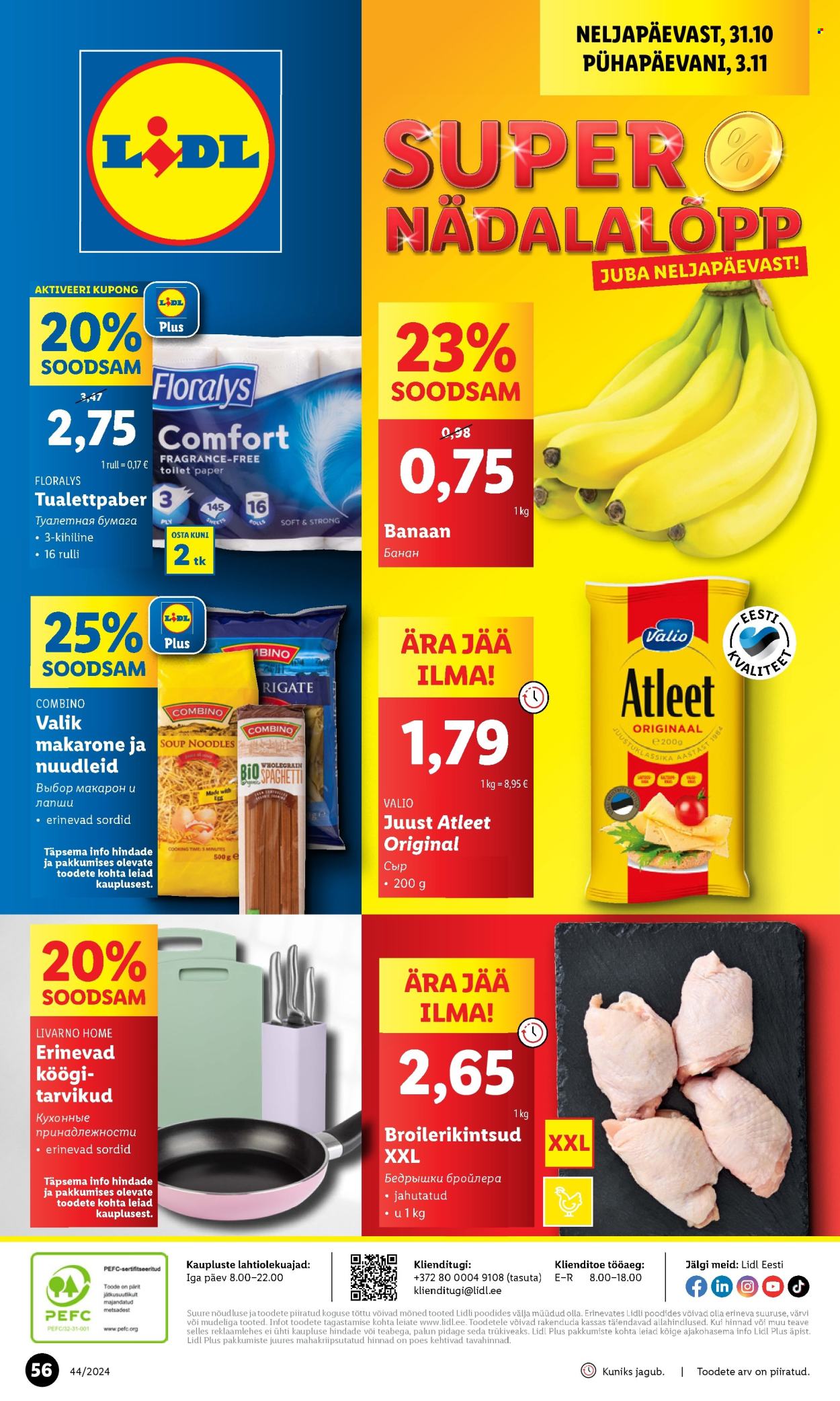Lidl kliendileht - 28.10.2024 - 03.11.2024. Lehekülg 56