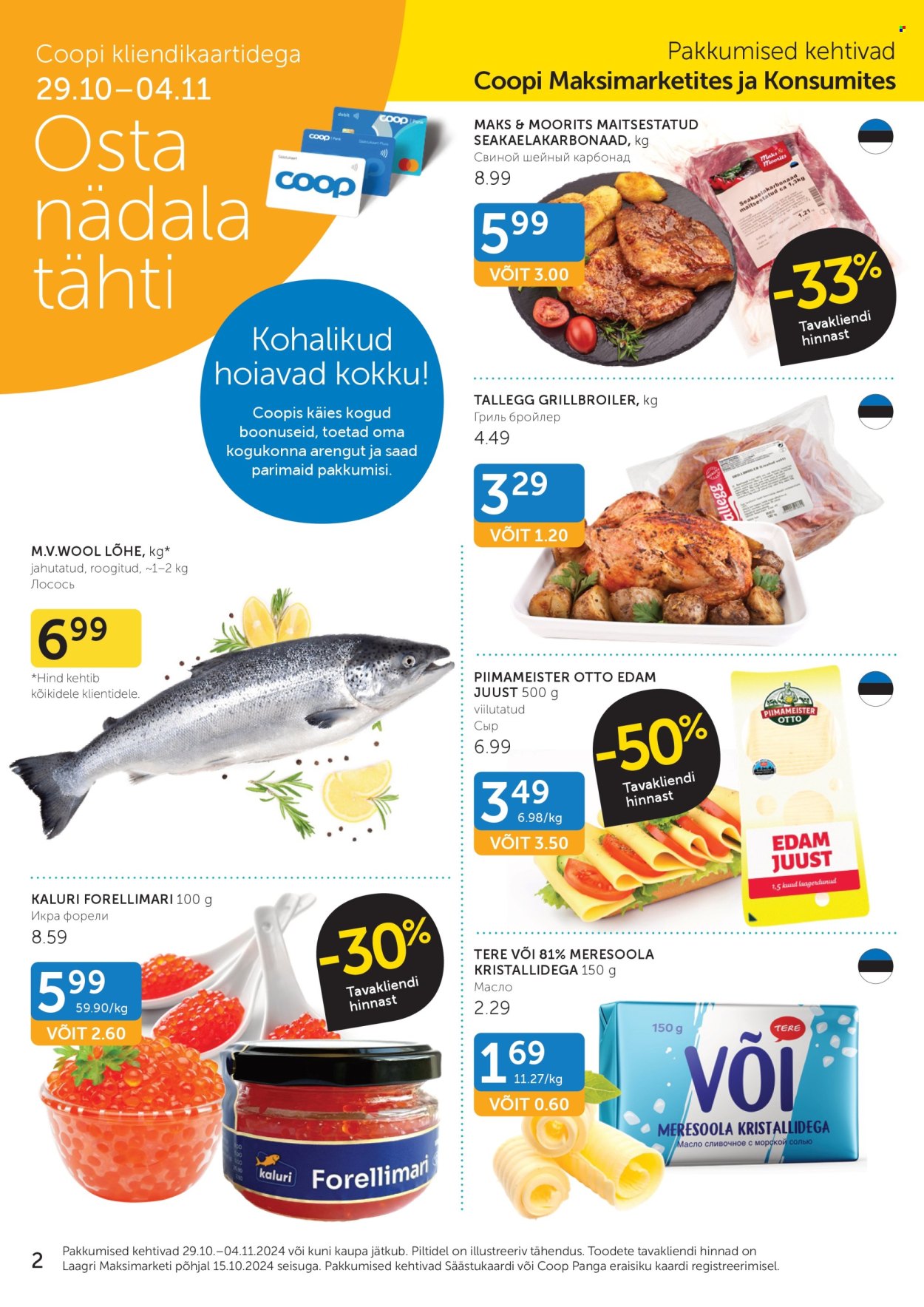 Coop kliendileht - 29.10.2024 - 04.11.2024. Lehekülg 2