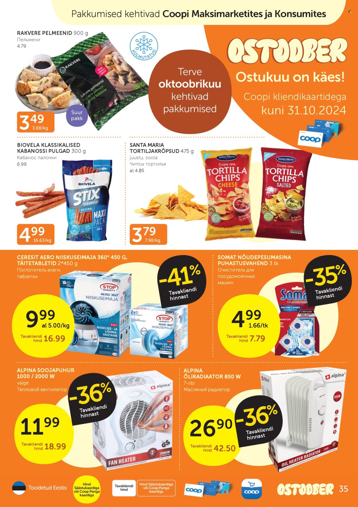Coop kliendileht - 29.10.2024 - 04.11.2024. Lehekülg 35