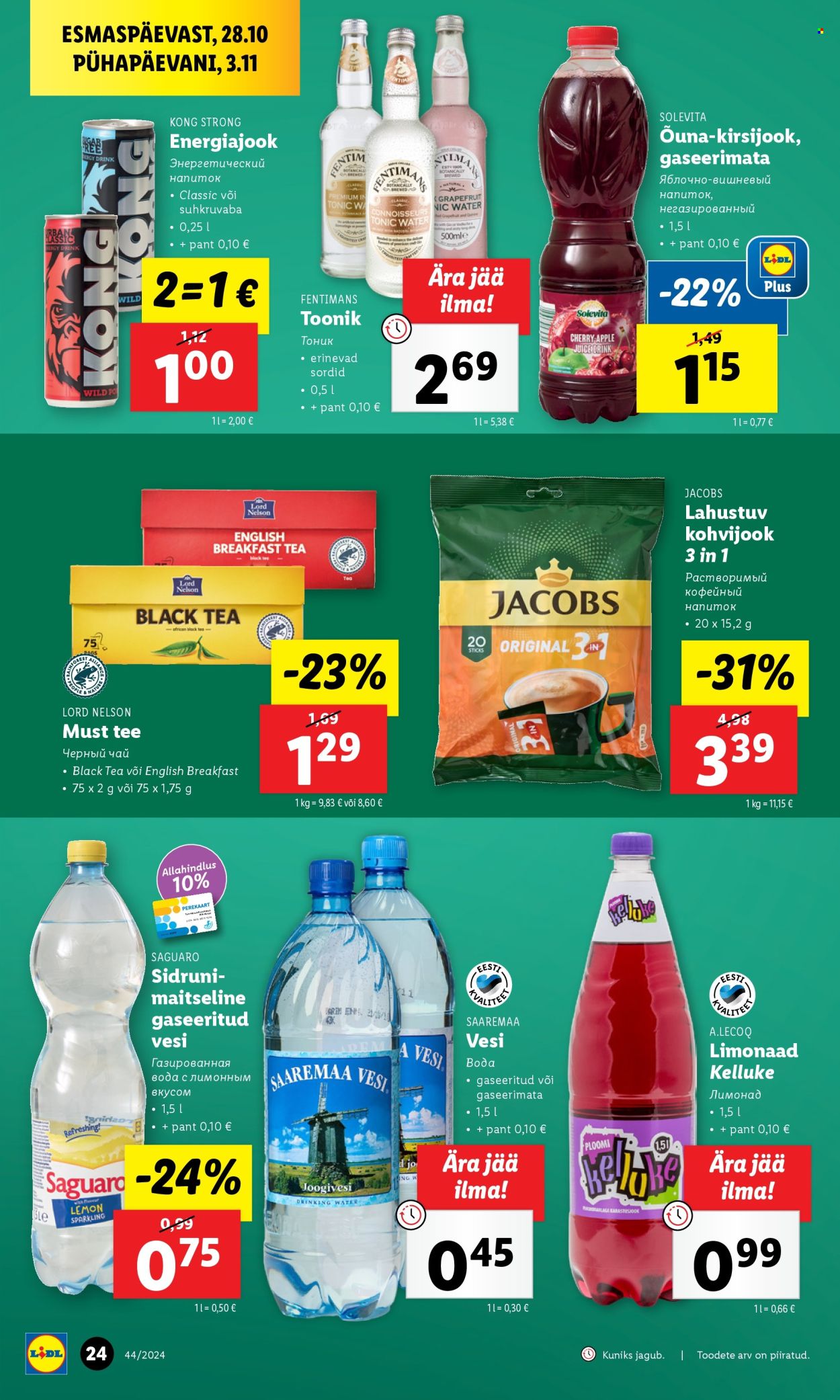 Lidl kliendileht - 31.10.2024 - 03.11.2024. Lehekülg 24