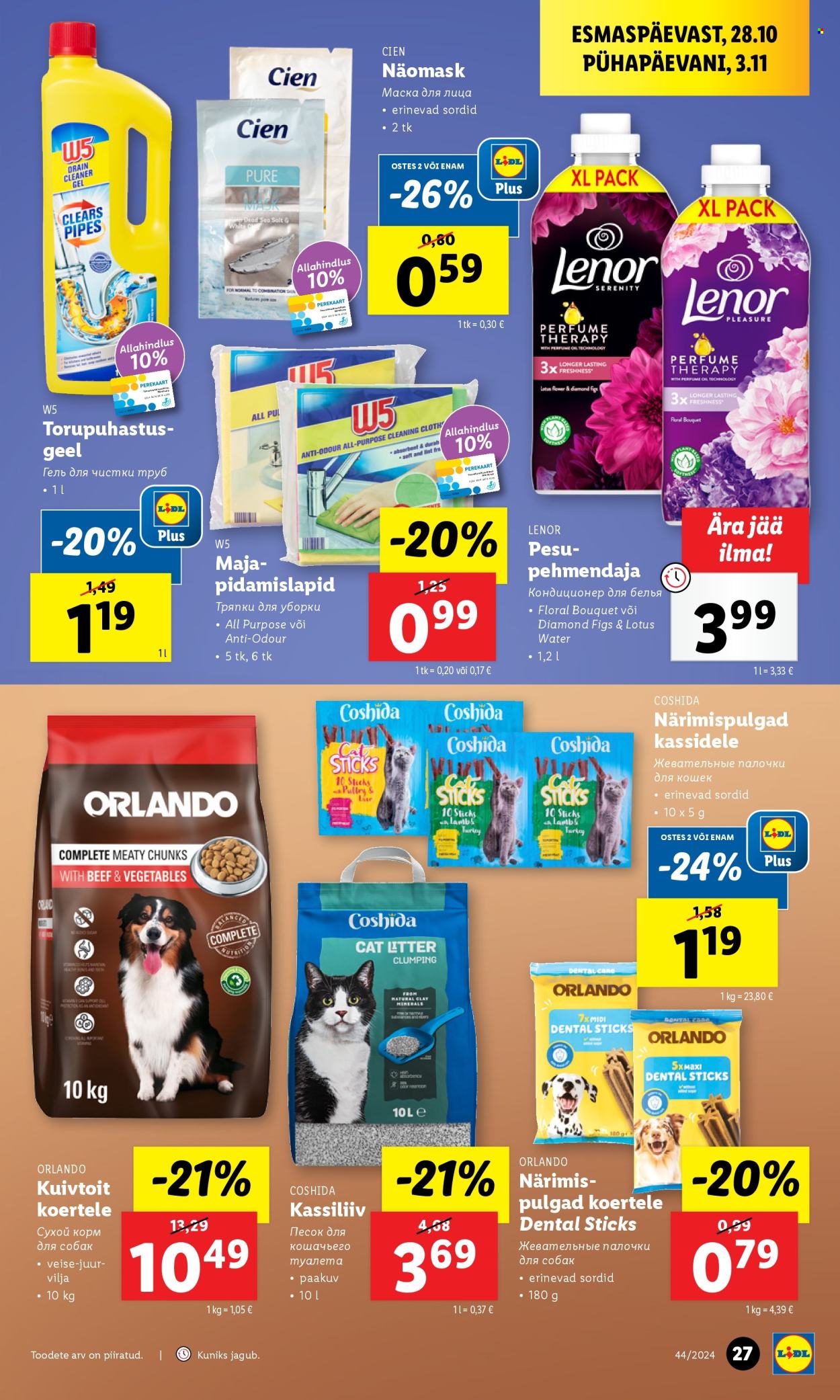 Lidl kliendileht - 31.10.2024 - 03.11.2024. Lehekülg 27