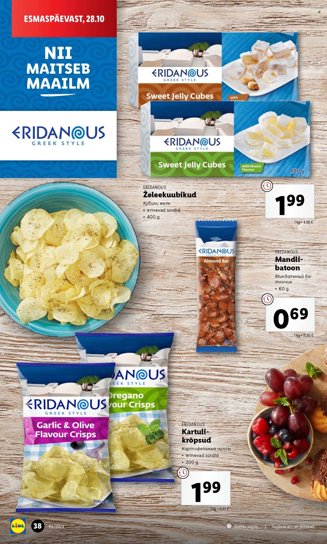 Lidl kliendileht - 31.10.2024 - 03.11.2024. Lehekülg 38