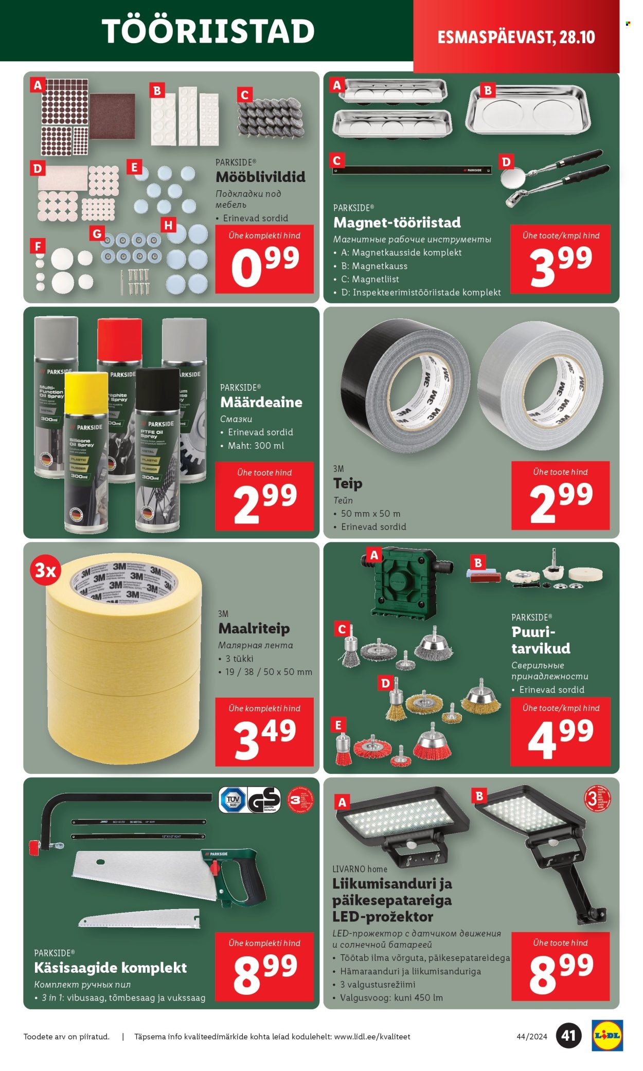 Lidl kliendileht - 31.10.2024 - 03.11.2024. Lehekülg 41