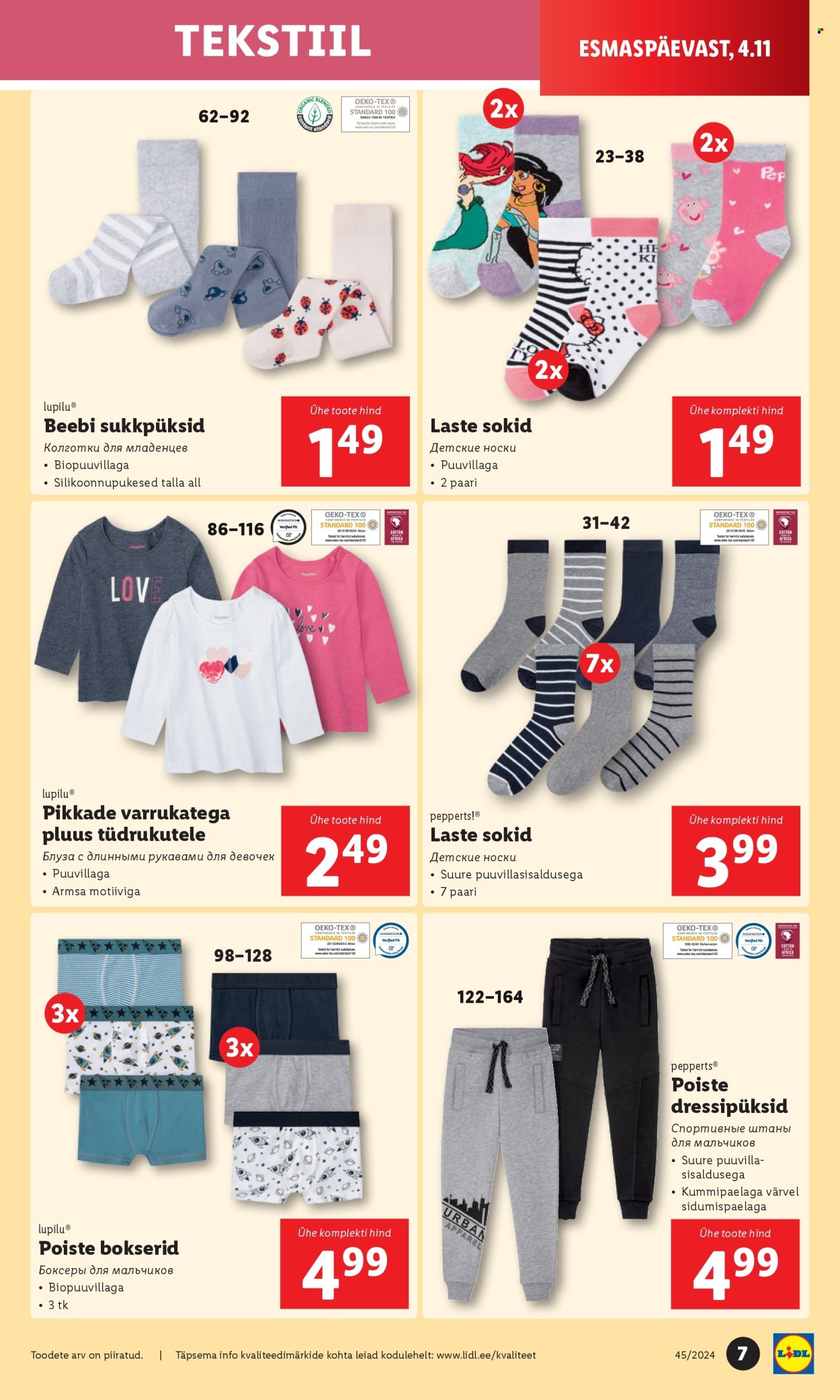 Lidl kliendileht - 04.11.2024 - 10.11.2024. Lehekülg 7