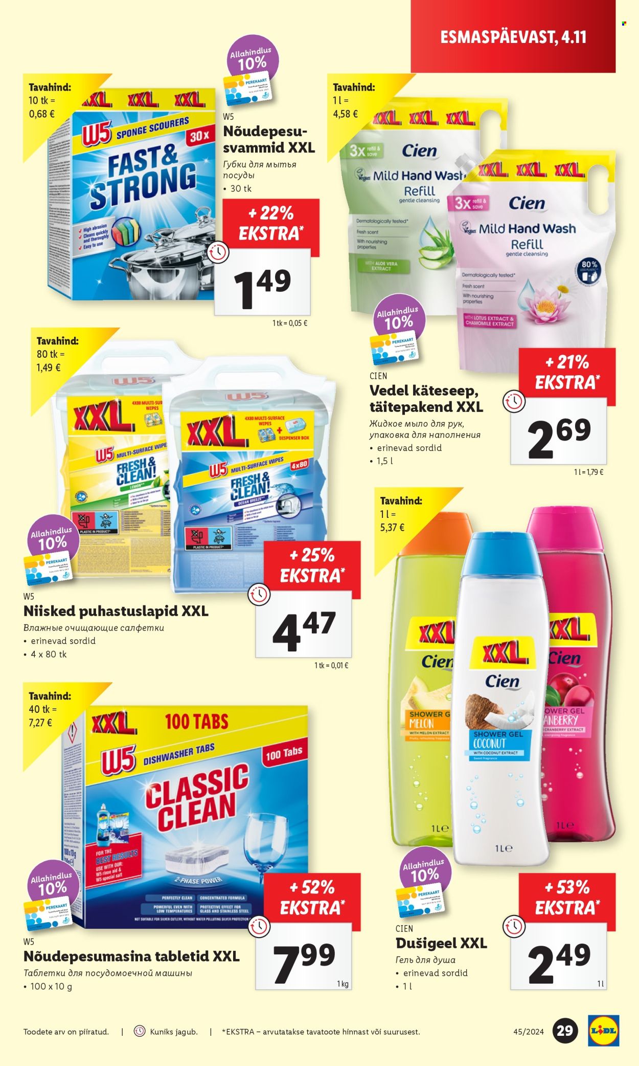 Lidl kliendileht - 04.11.2024 - 10.11.2024. Lehekülg 29