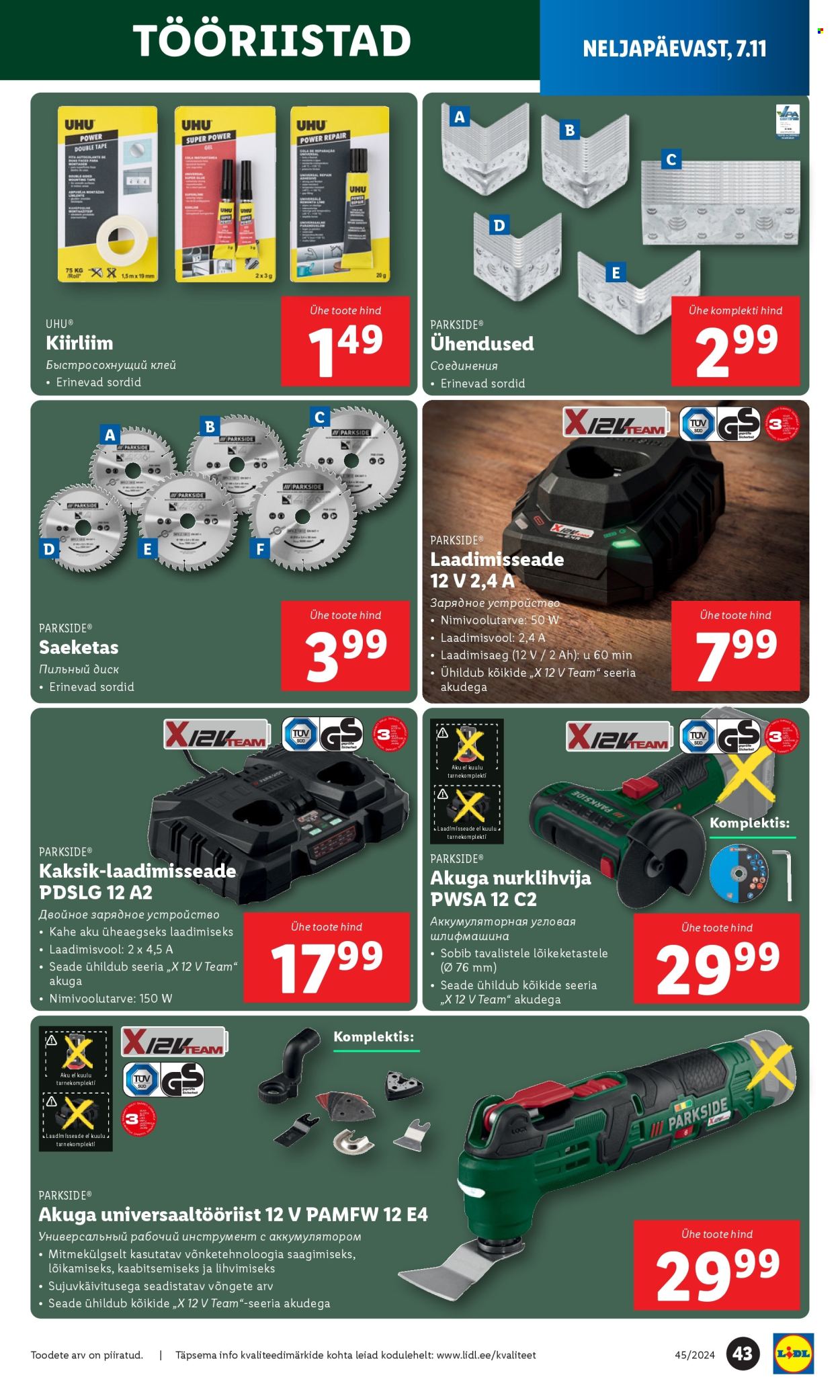Lidl kliendileht - 04.11.2024 - 10.11.2024. Lehekülg 43