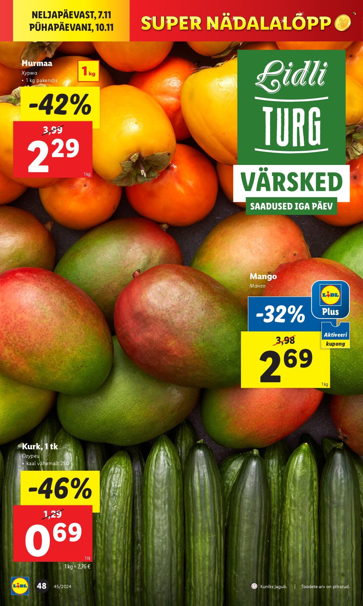 Lidl kliendileht - 04.11.2024 - 10.11.2024. Lehekülg 48