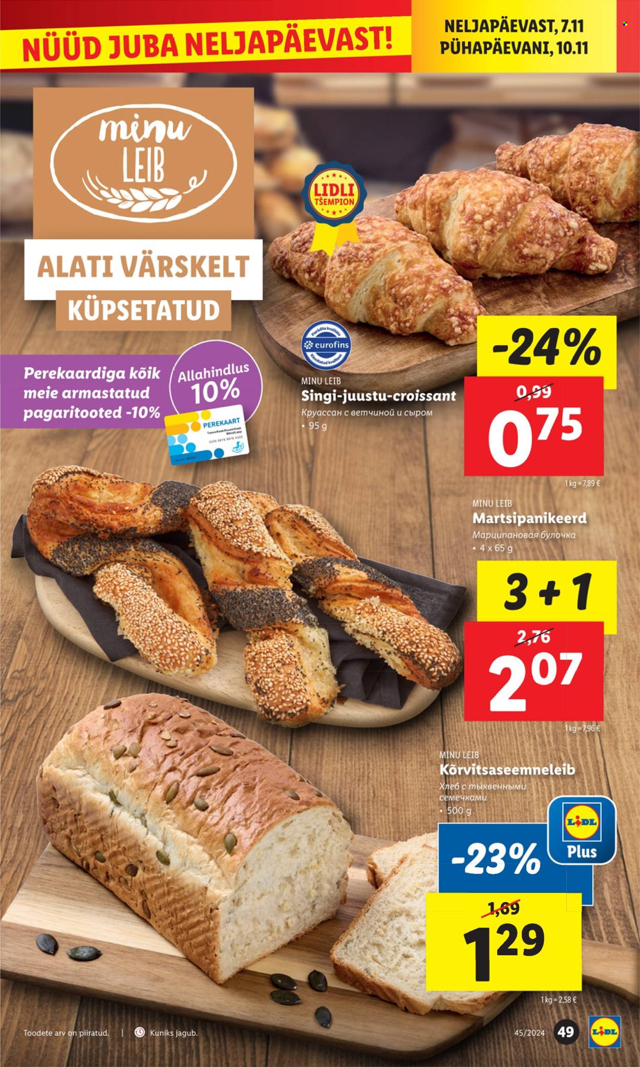 Lidl kliendileht - 04.11.2024 - 10.11.2024. Lehekülg 49
