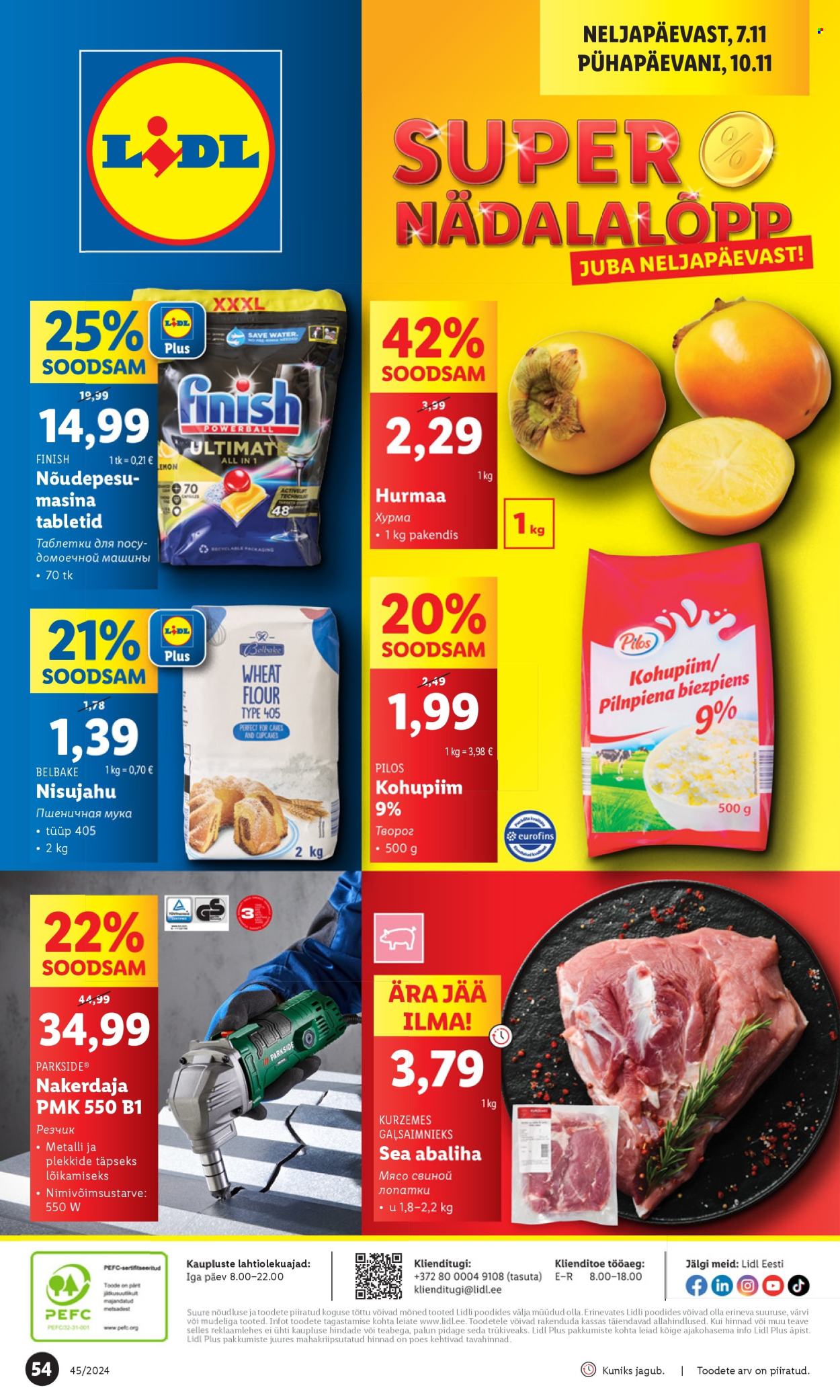 Lidl kliendileht - 04.11.2024 - 10.11.2024. Lehekülg 54