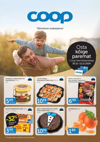 Kaupluse Coop kliendileht - 05.11.2024 - 11.11.2024.