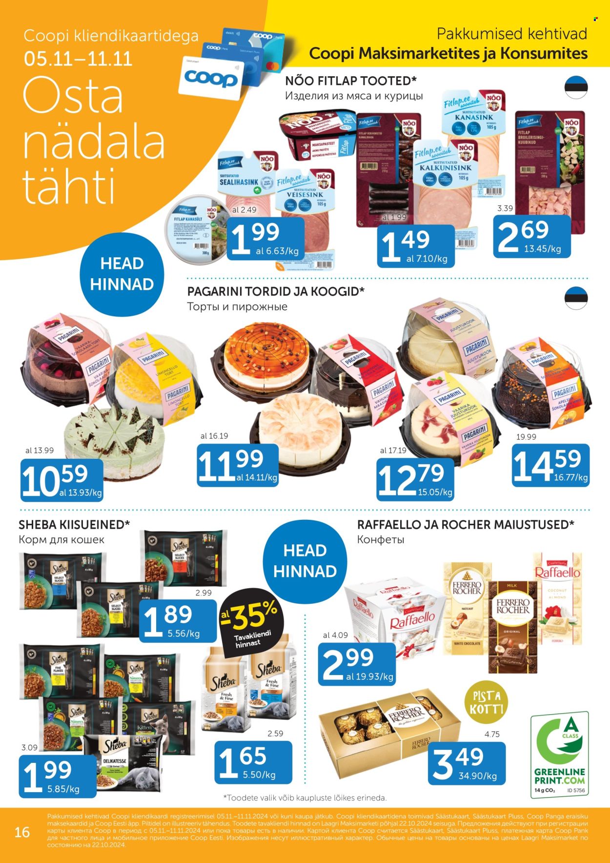 Coop kliendileht - 05.11.2024 - 11.11.2024. Lehekülg 16