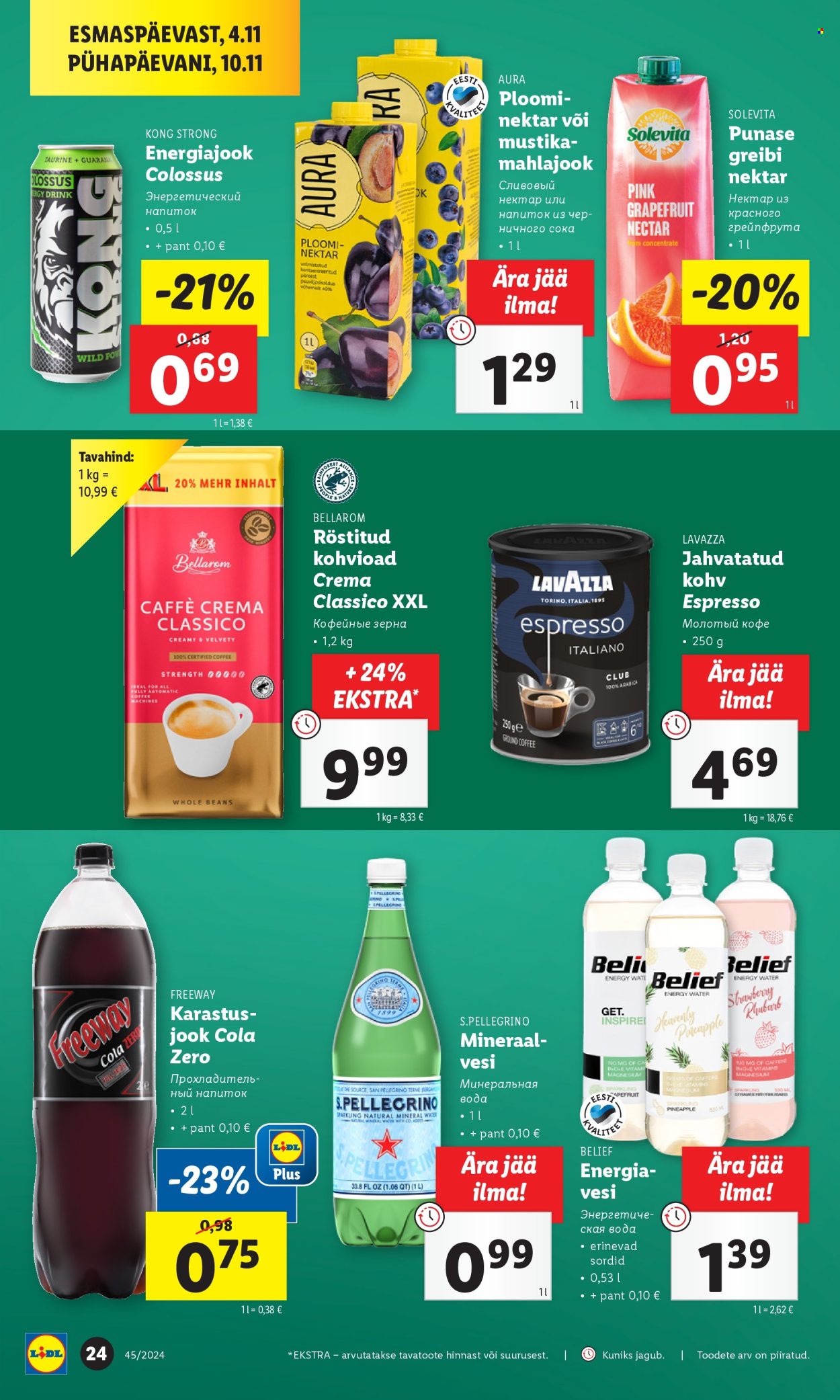 Lidl kliendileht - 07.11.2024 - 10.11.2024. Lehekülg 24