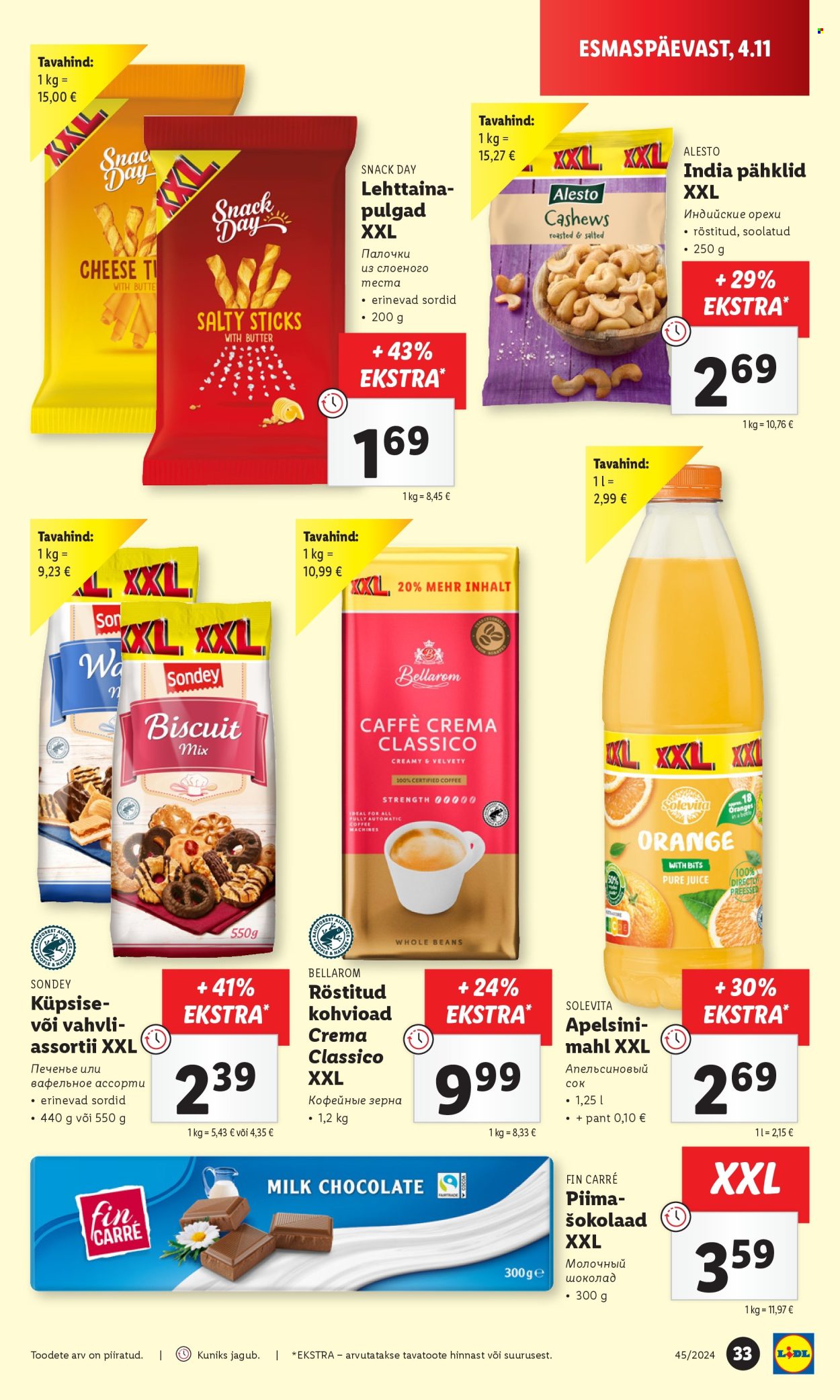 Lidl kliendileht - 07.11.2024 - 10.11.2024. Lehekülg 33
