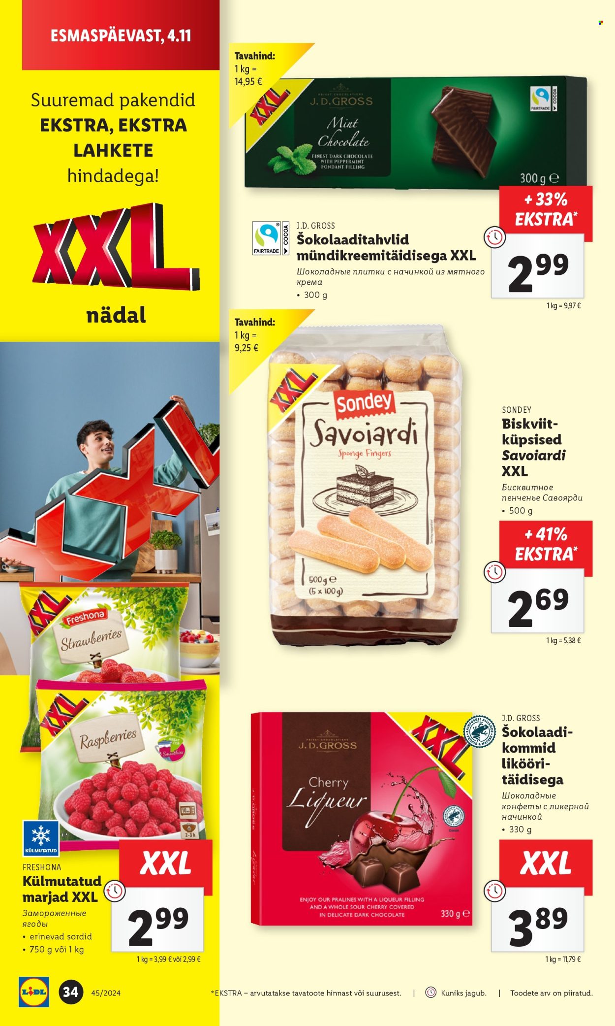 Lidl kliendileht - 07.11.2024 - 10.11.2024. Lehekülg 34