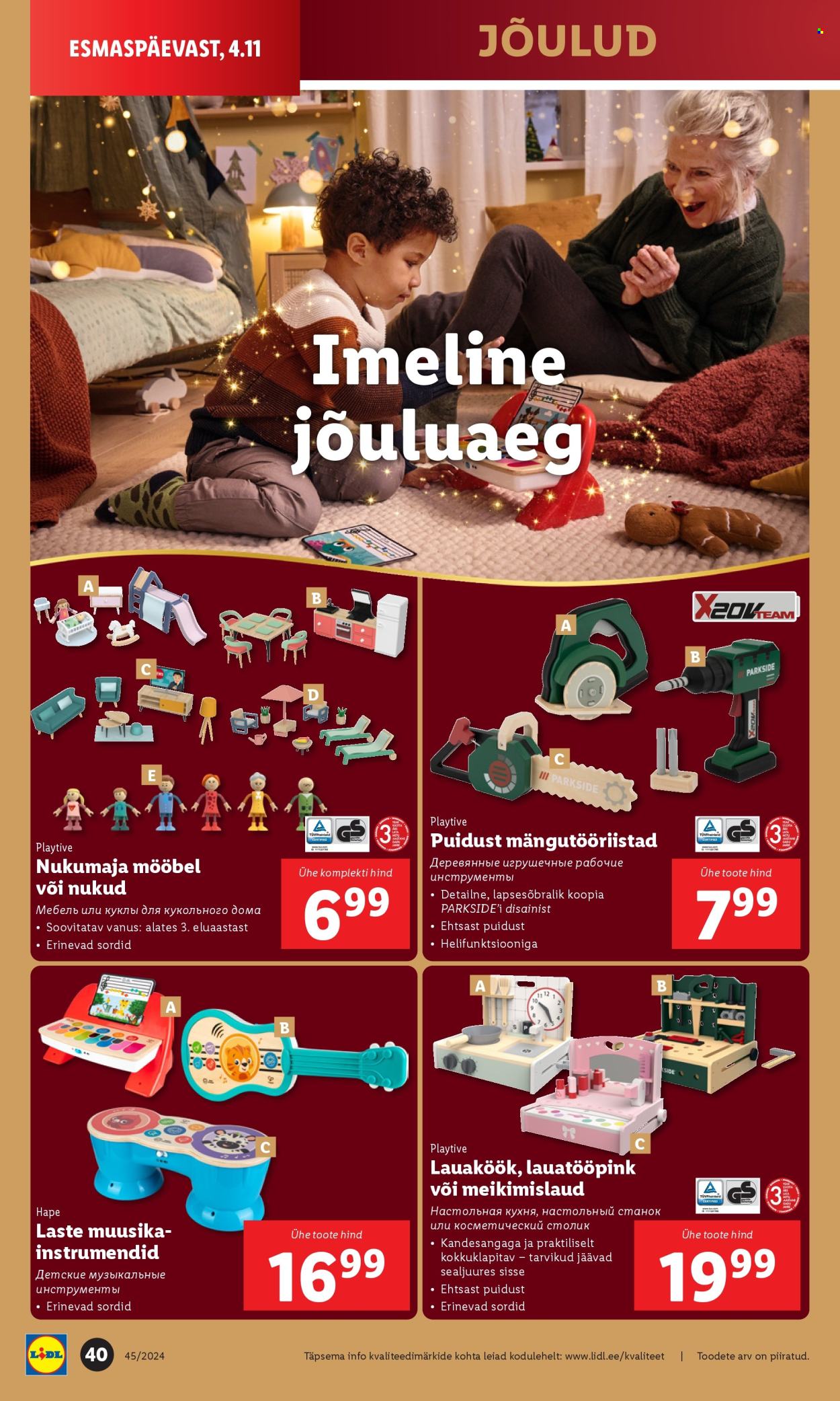 Lidl kliendileht - 07.11.2024 - 10.11.2024. Lehekülg 40