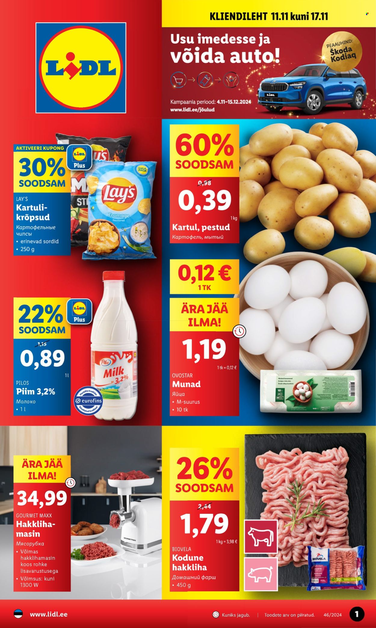 Lidl kliendileht - 11.11.2024 - 17.11.2024. Lehekülg 1