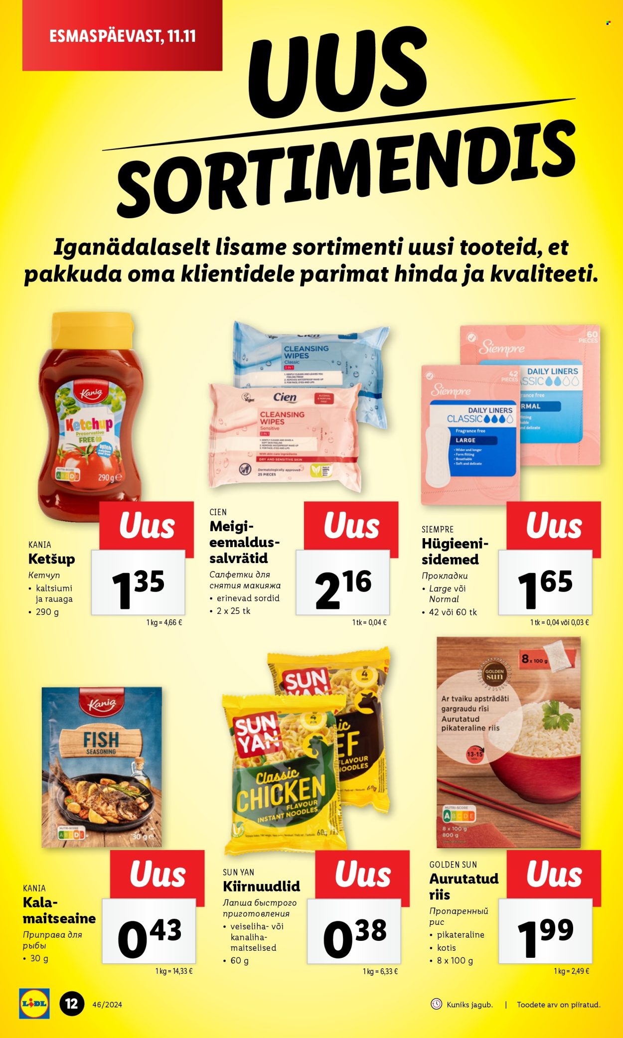 Lidl kliendileht - 11.11.2024 - 17.11.2024. Lehekülg 12