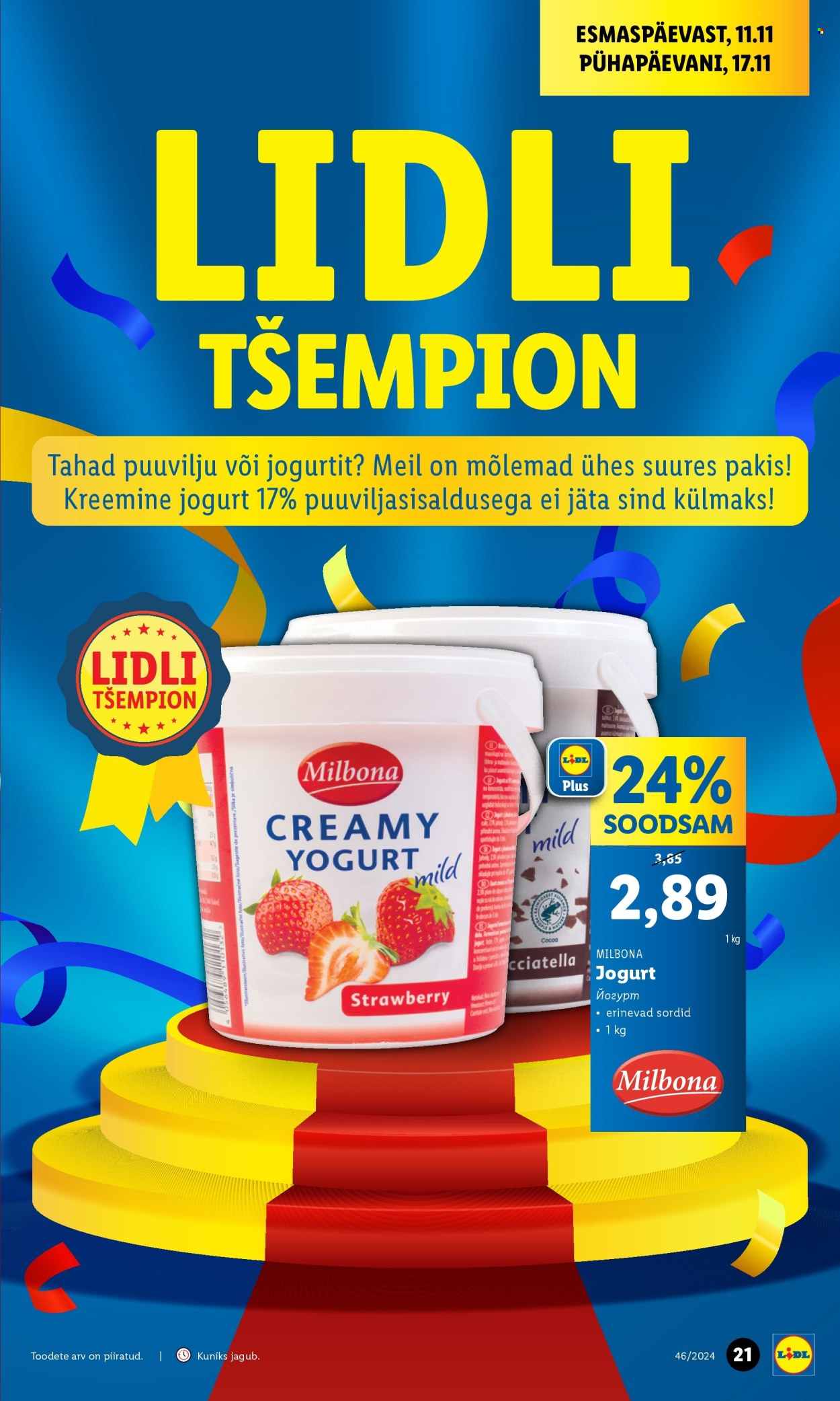 Lidl kliendileht - 11.11.2024 - 17.11.2024. Lehekülg 21