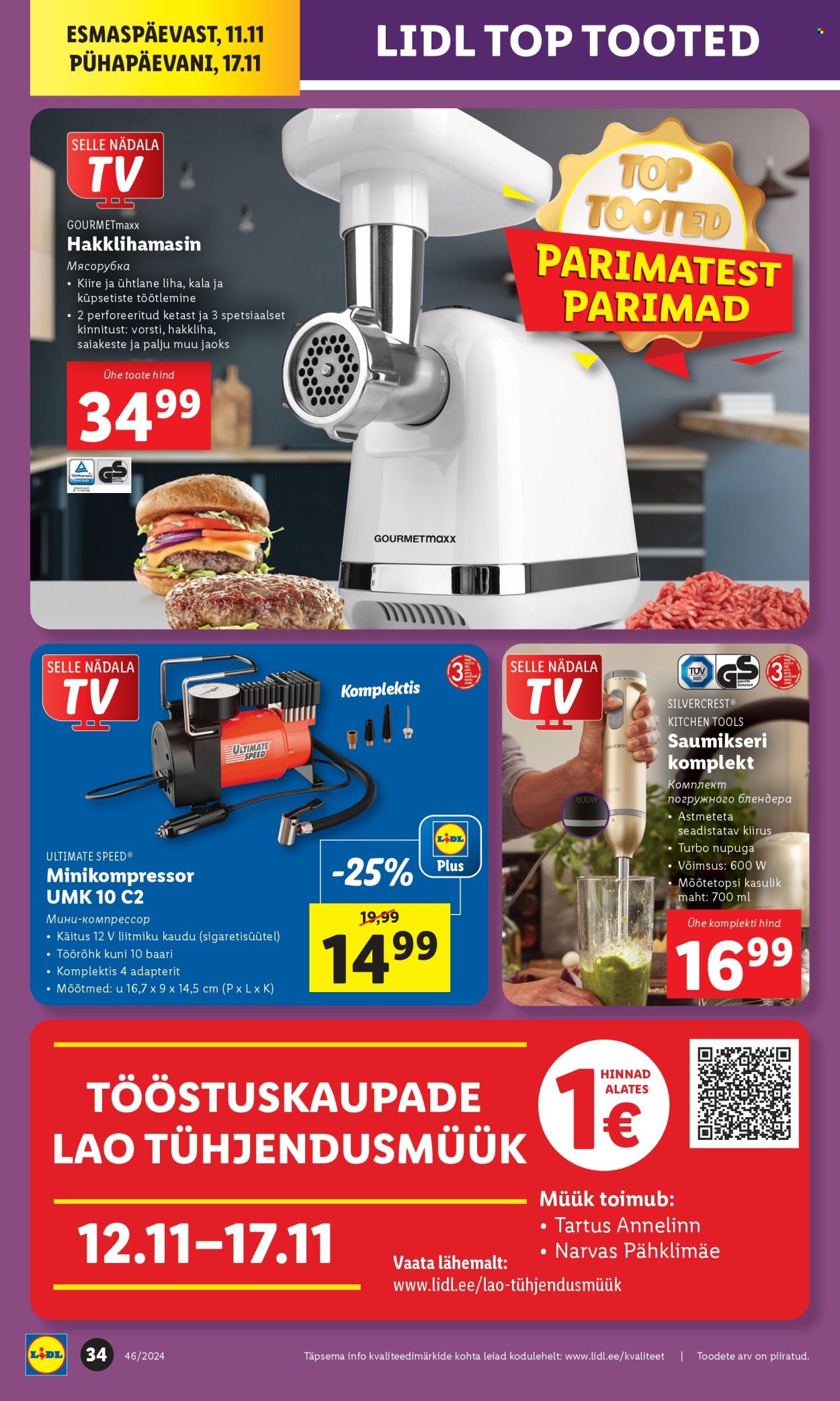 Lidl kliendileht - 11.11.2024 - 17.11.2024. Lehekülg 34
