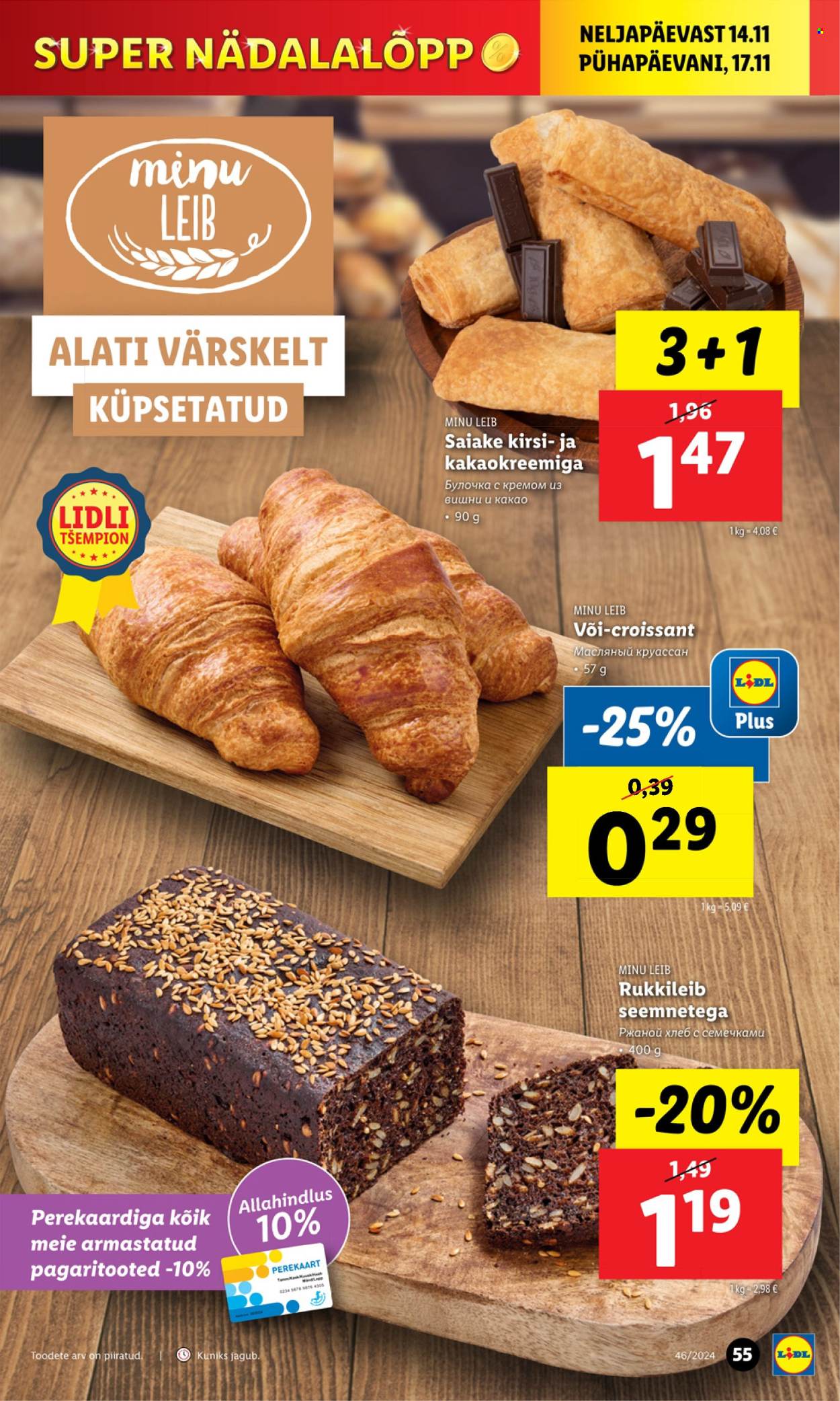 Lidl kliendileht - 11.11.2024 - 17.11.2024. Lehekülg 55