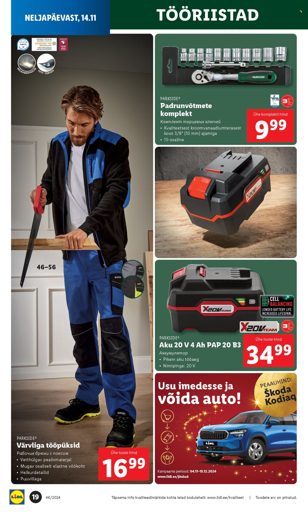 Lidl kliendileht - 11.11.2024 - 17.11.2024. Lehekülg 18