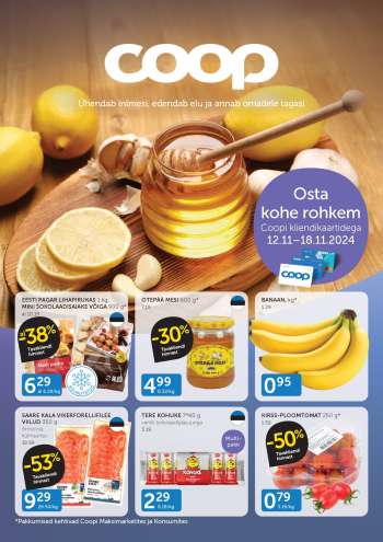 Kaupluse Coop kliendileht - 12.11.2024 - 18.11.2024.