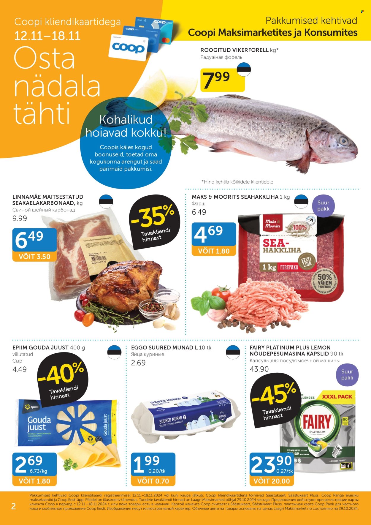Coop kliendileht - 12.11.2024 - 18.11.2024. Lehekülg 2