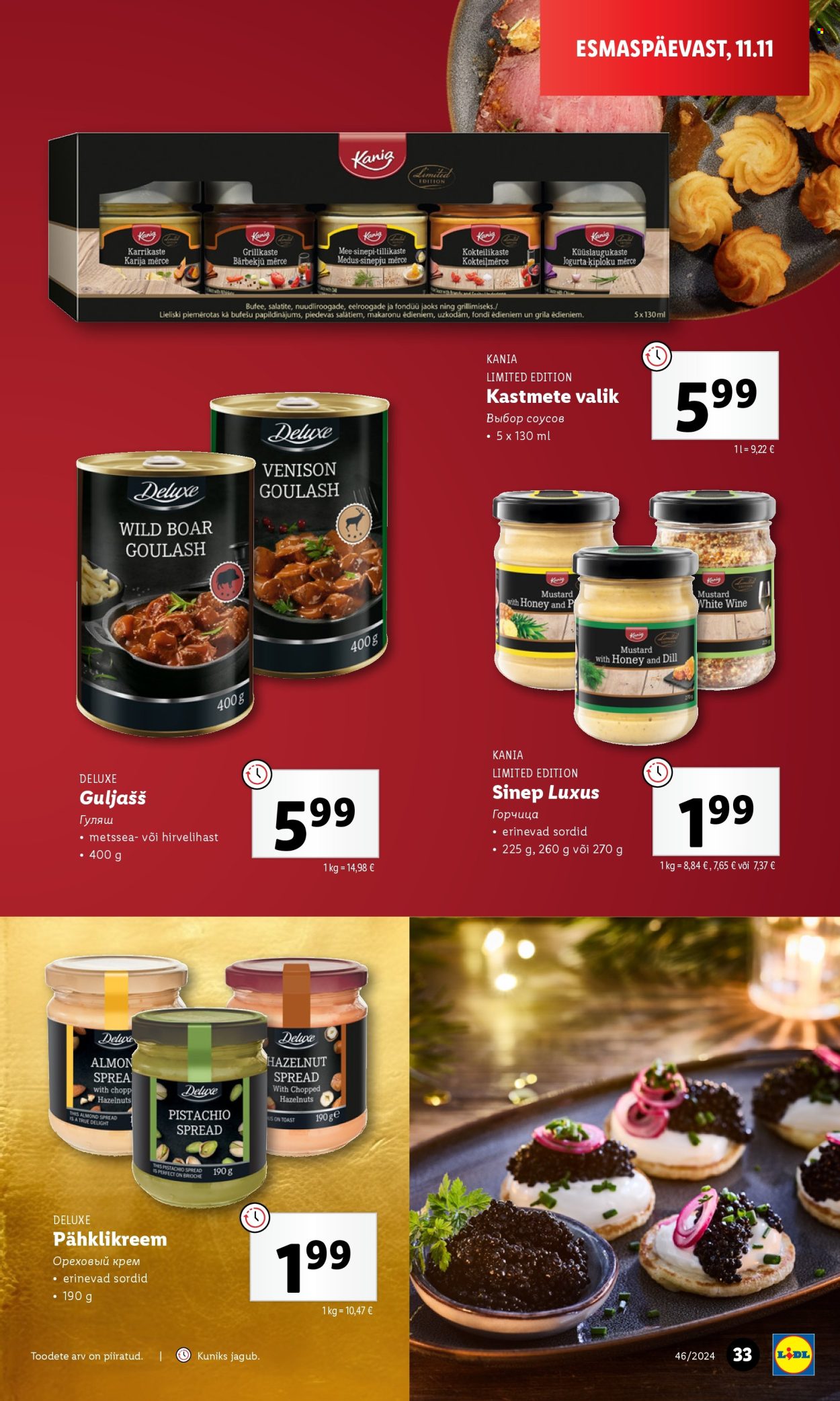 Lidl kliendileht - 14.11.2024 - 17.11.2024. Lehekülg 33