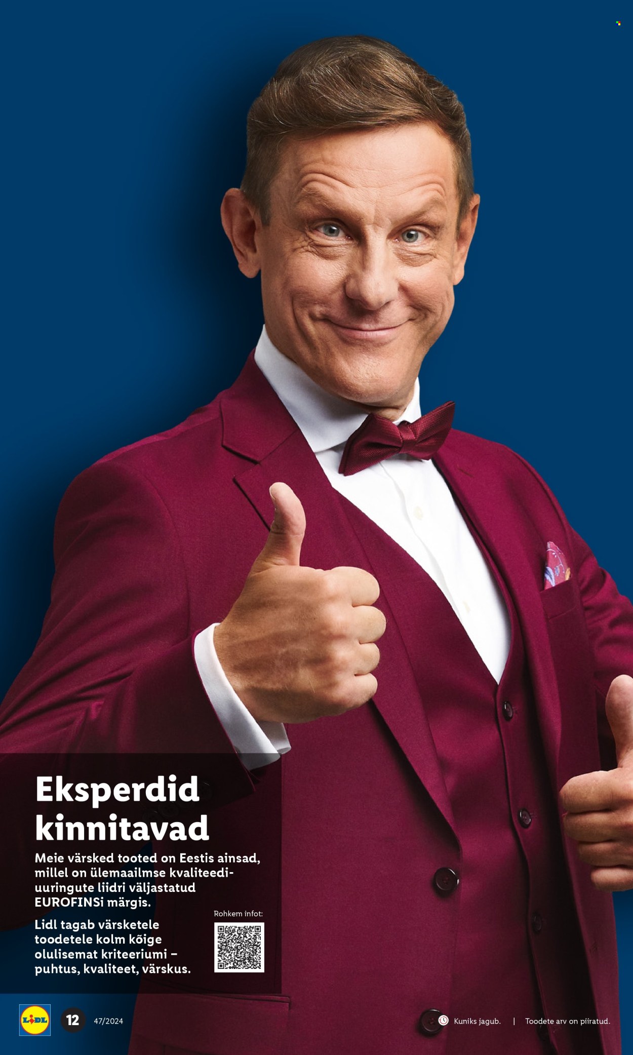 Lidl kliendileht - 18.11.2024 - 24.11.2024. Lehekülg 12