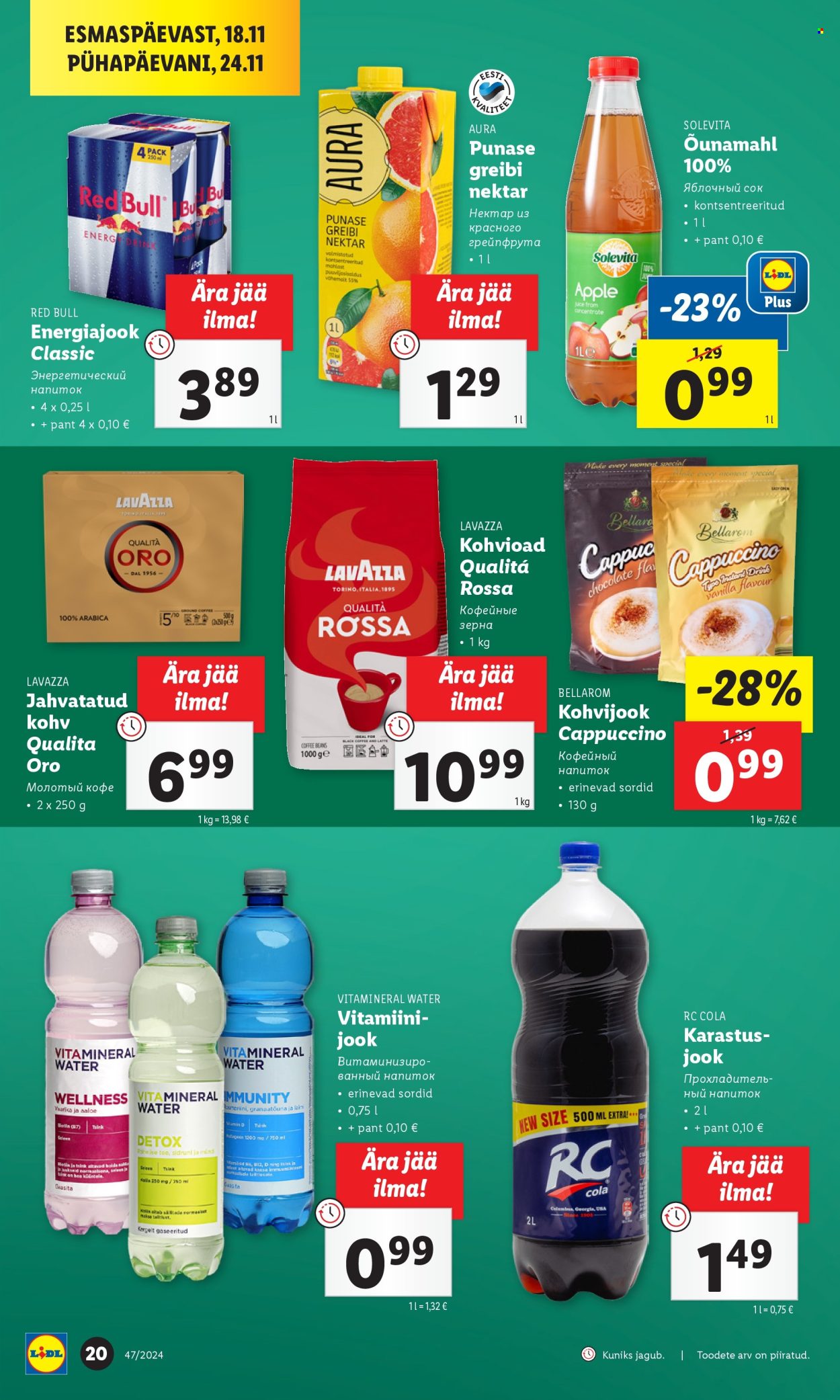 Lidl kliendileht - 18.11.2024 - 24.11.2024. Lehekülg 20