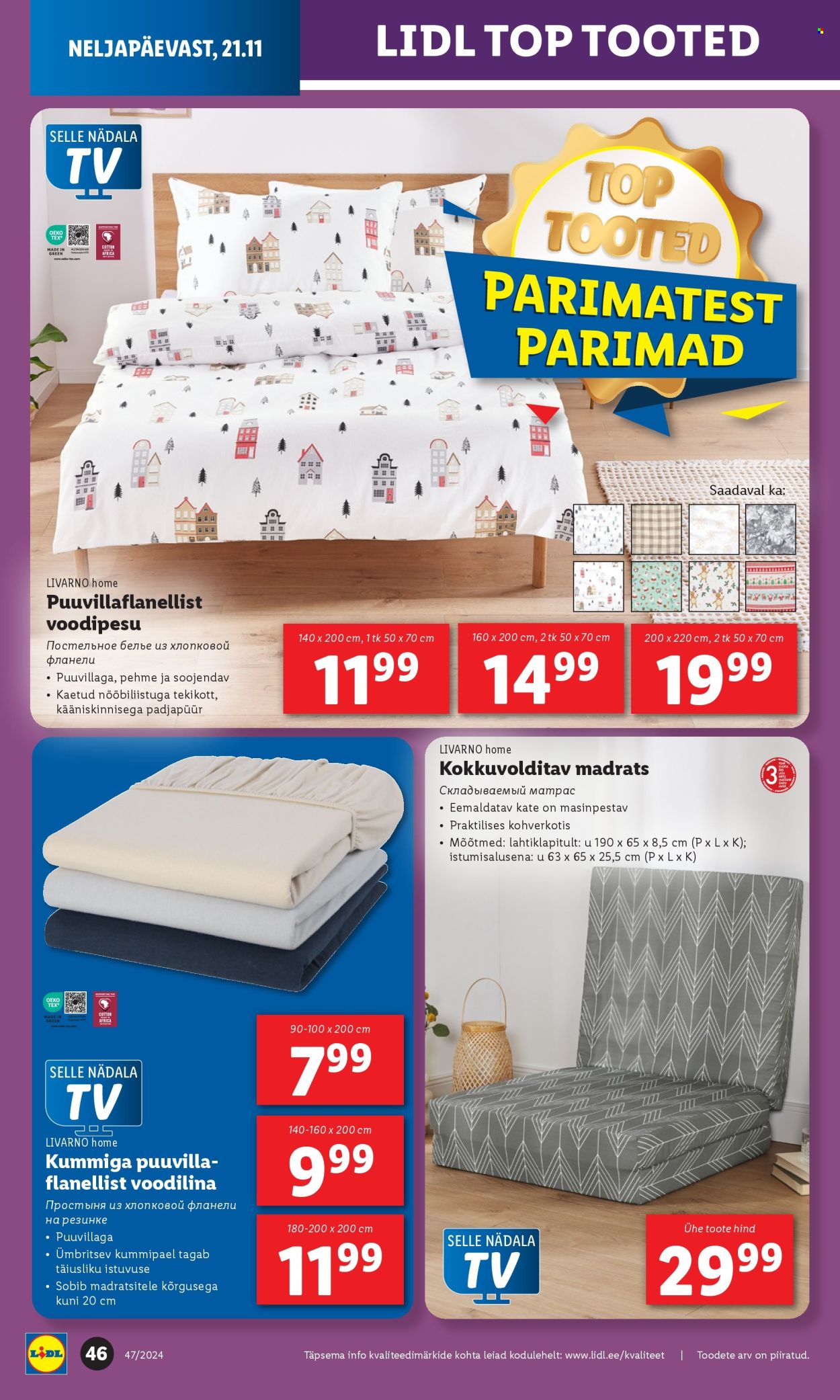 Lidl kliendileht - 18.11.2024 - 24.11.2024. Lehekülg 46