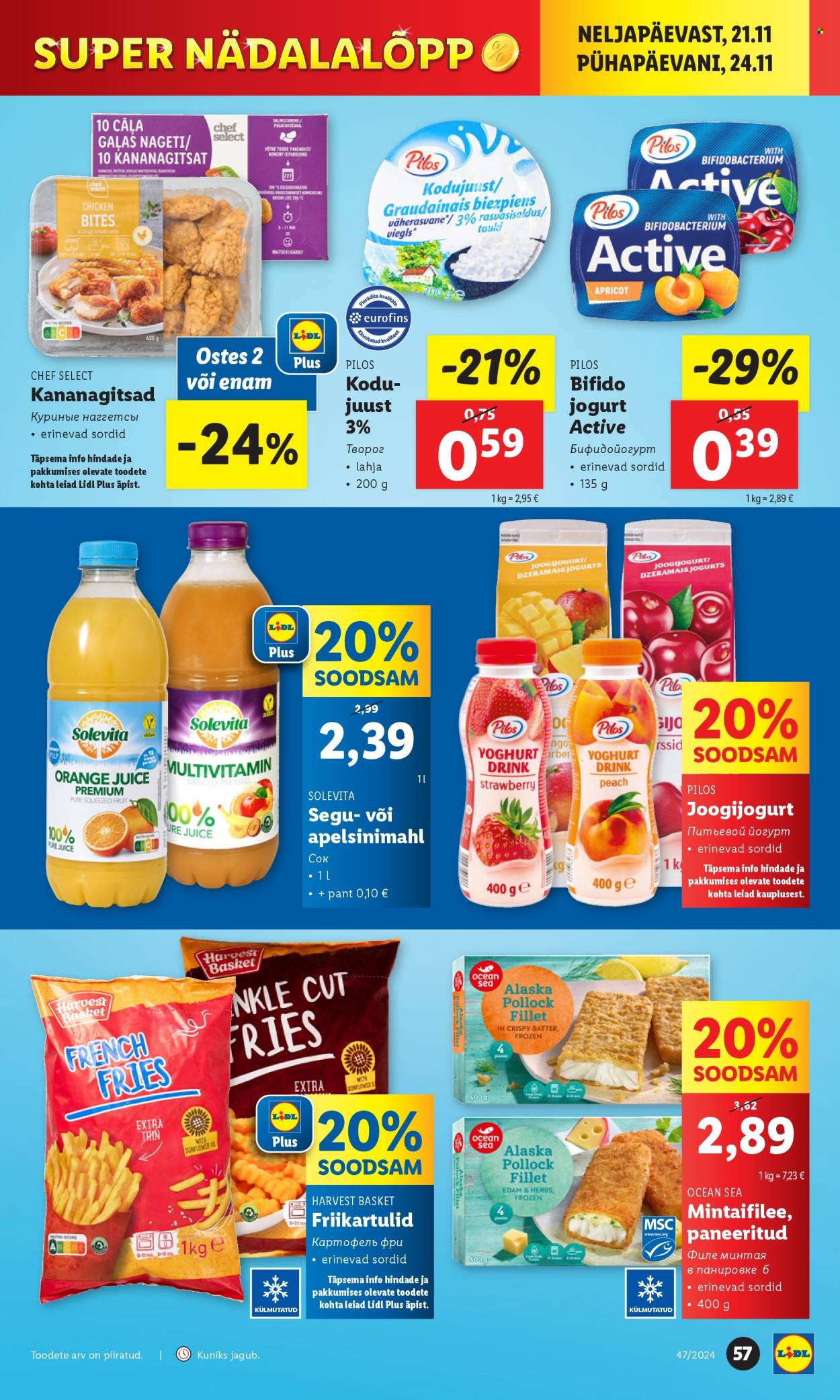 Lidl kliendileht - 18.11.2024 - 24.11.2024. Lehekülg 57