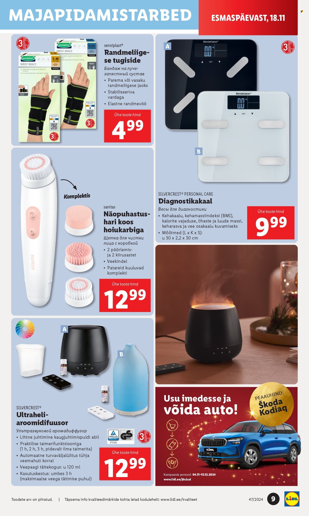 Lidl kliendileht - 18.11.2024 - 24.11.2024. Lehekülg 9