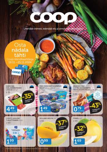Kaupluse Coop kliendileht - 19.11.2024 - 25.11.2024.