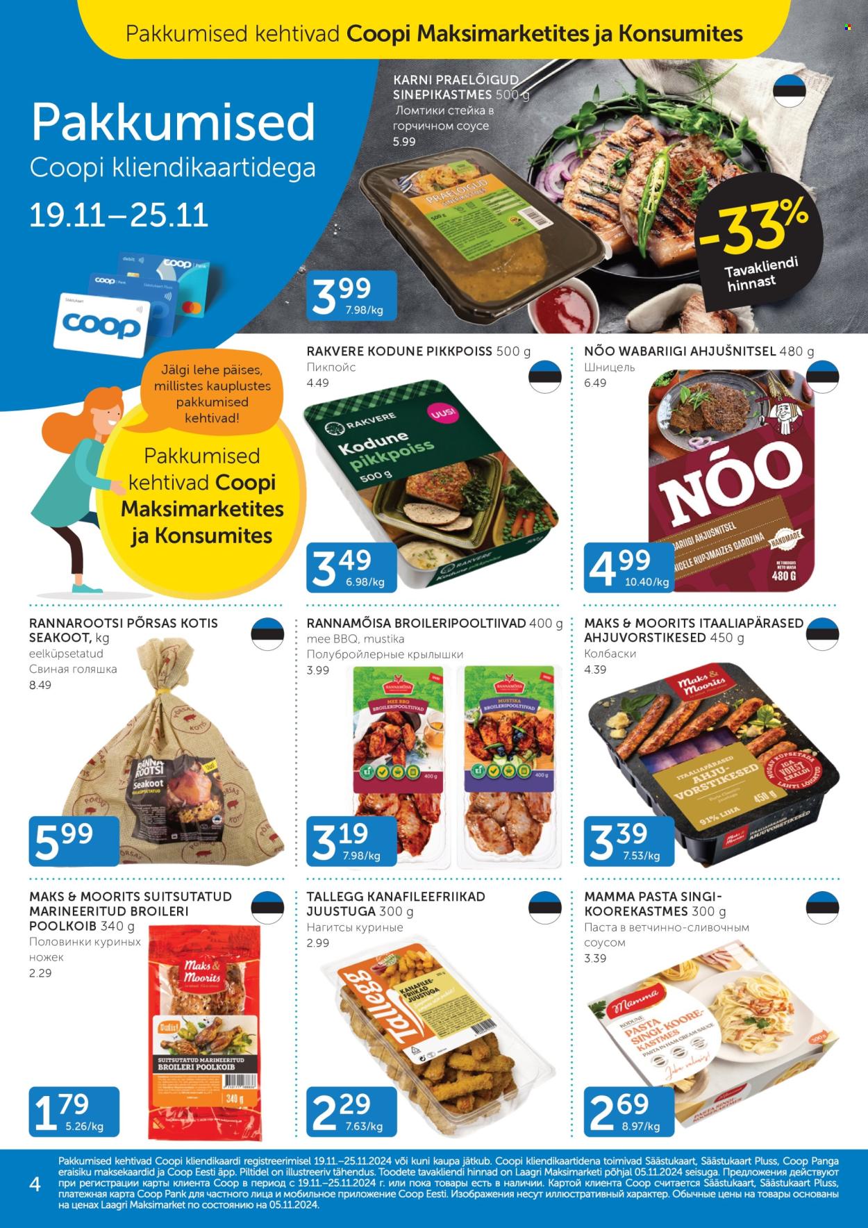 Coop kliendileht - 19.11.2024 - 25.11.2024. Lehekülg 4