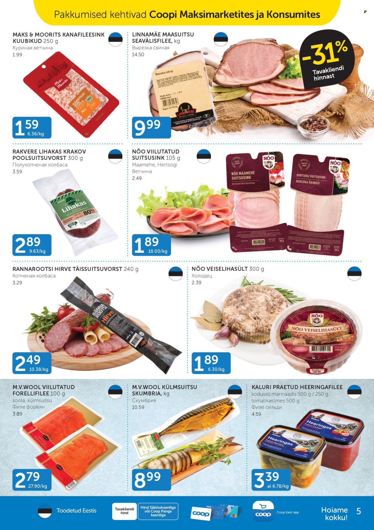 Coop kliendileht - 19.11.2024 - 25.11.2024. Lehekülg 5