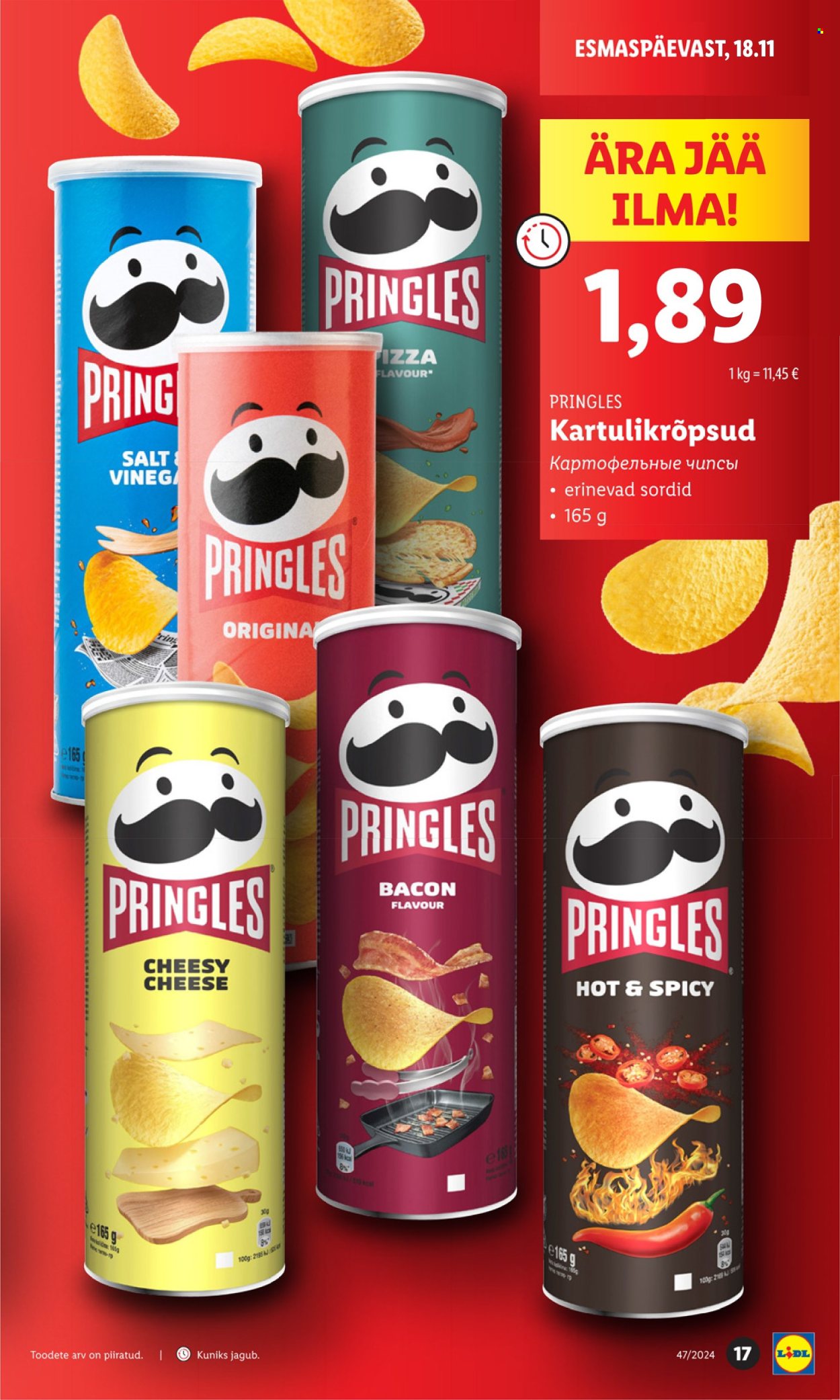 Lidl kliendileht - 21.11.2024 - 24.11.2024. Lehekülg 17