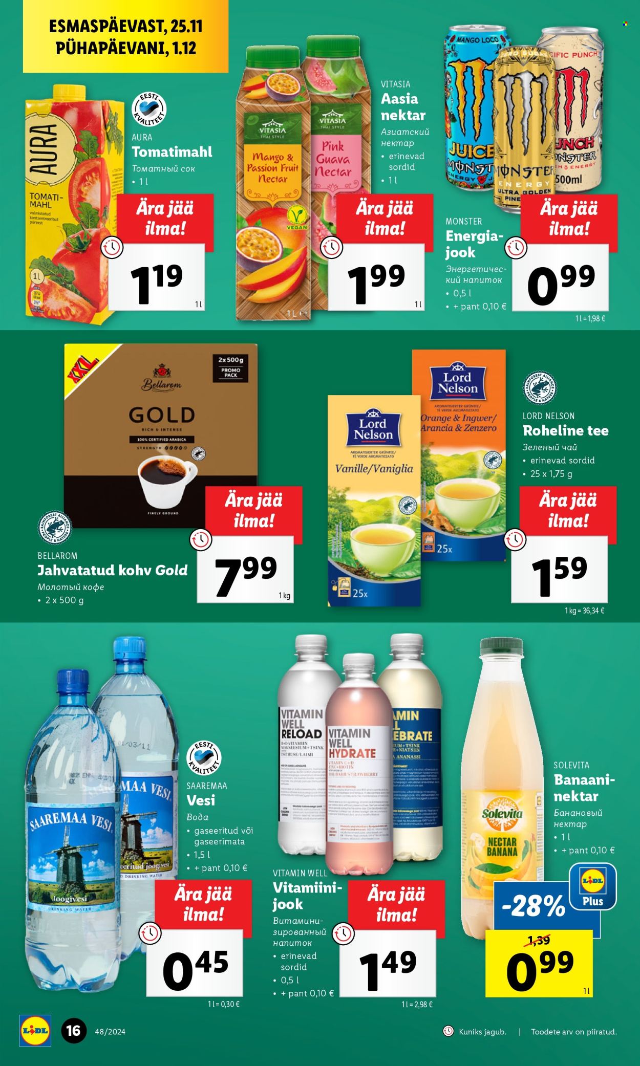 Lidl kliendileht - 25.11.2024 - 01.12.2024. Lehekülg 16