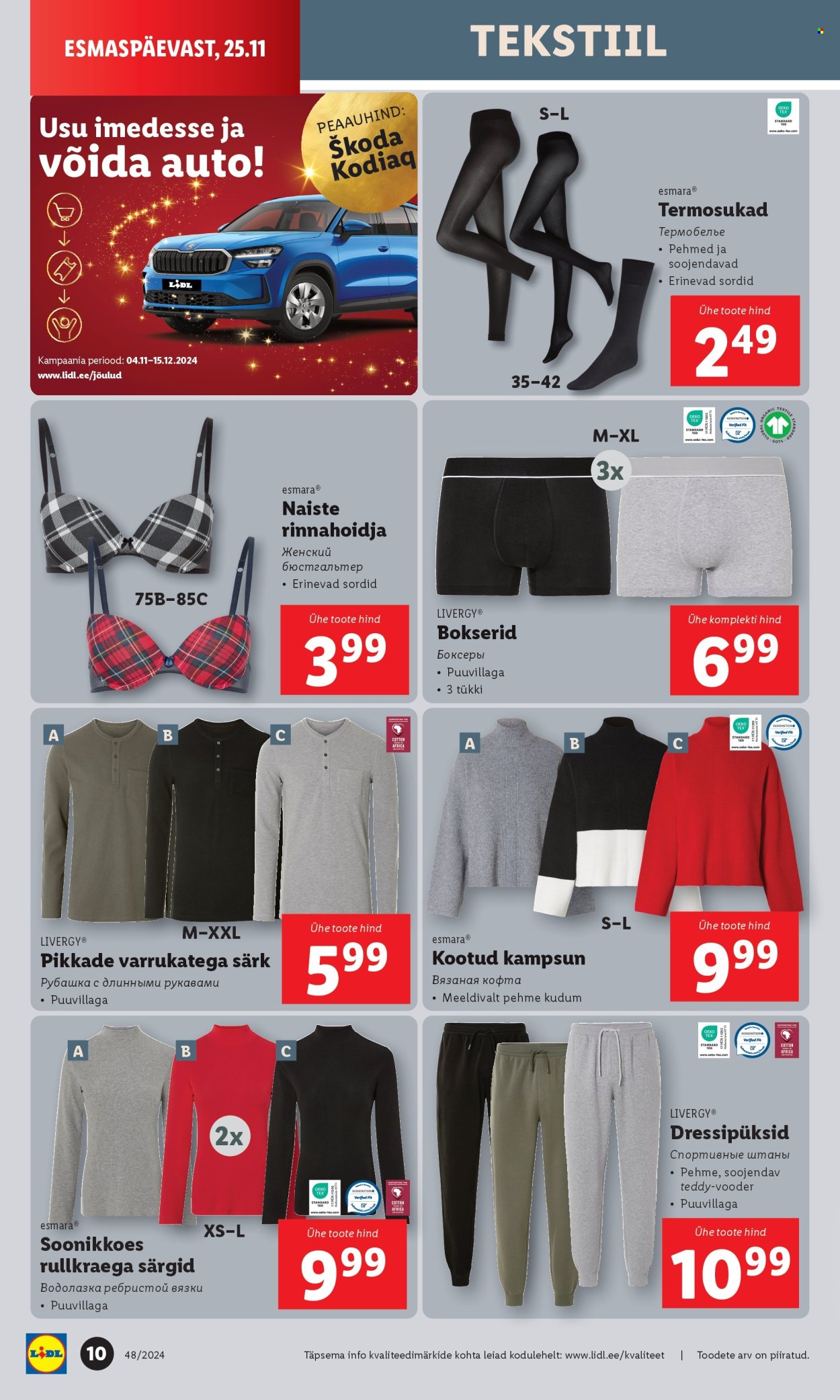 Lidl kliendileht - 25.11.2024 - 01.12.2024. Lehekülg 10