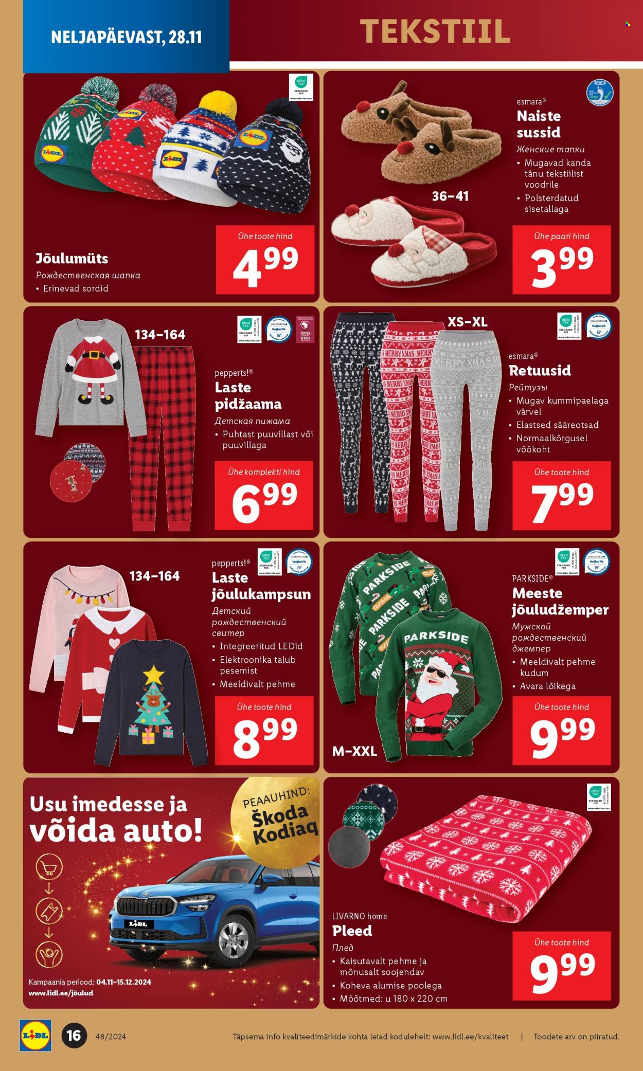 Lidl kliendileht - 25.11.2024 - 01.12.2024. Lehekülg 16