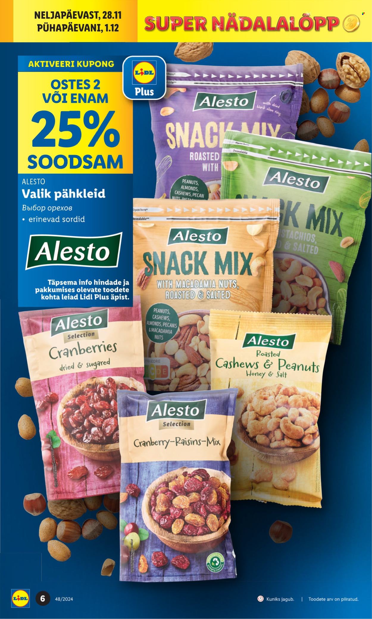 Lidl kliendileht - 28.11.2024 - 01.12.2024. Lehekülg 6