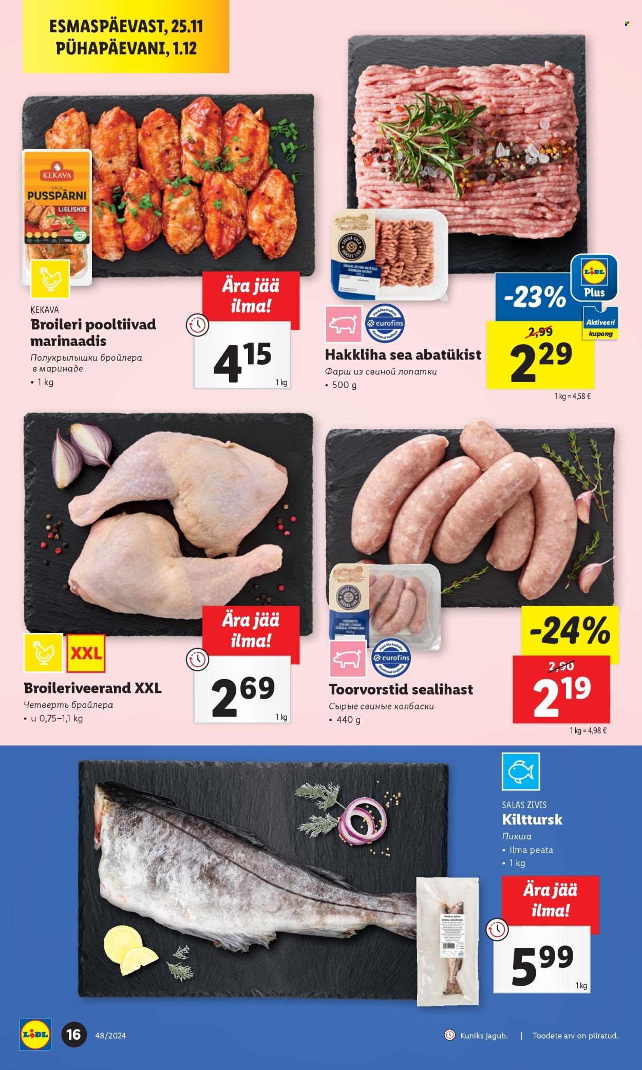 Lidl kliendileht - 28.11.2024 - 01.12.2024. Lehekülg 16