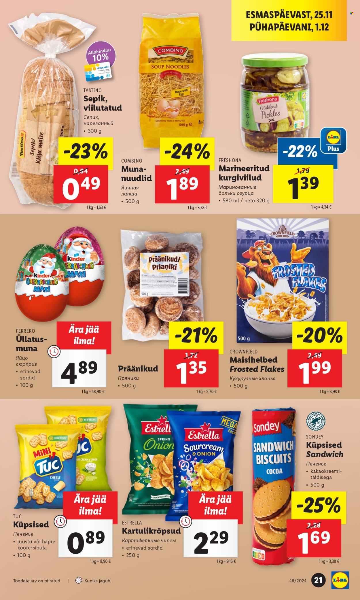 Lidl kliendileht - 28.11.2024 - 01.12.2024. Lehekülg 21
