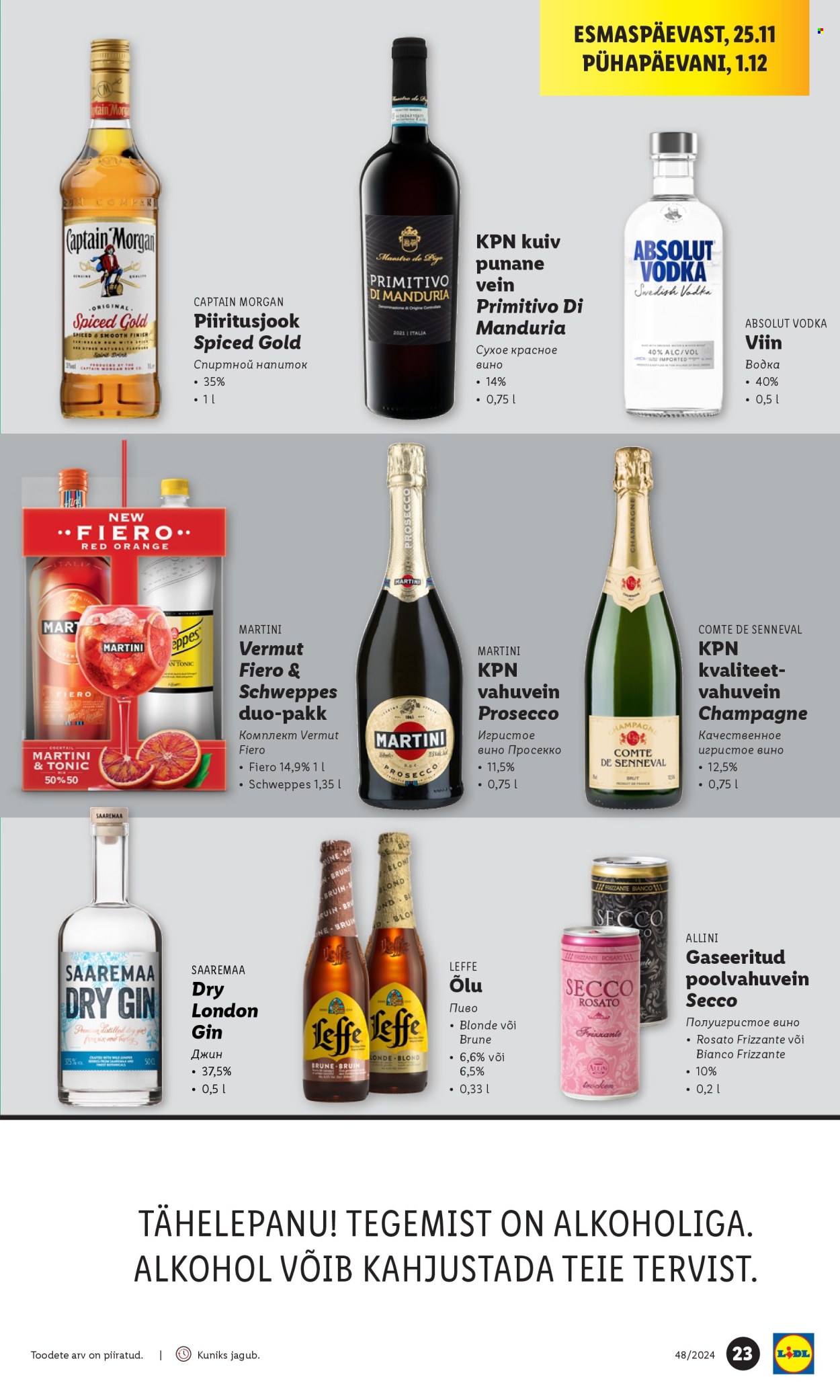 Lidl kliendileht - 28.11.2024 - 01.12.2024. Lehekülg 23