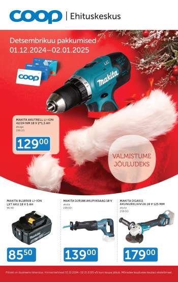 Kaupluse Coop kliendileht - 01.12.2024 - 02.01.2025.